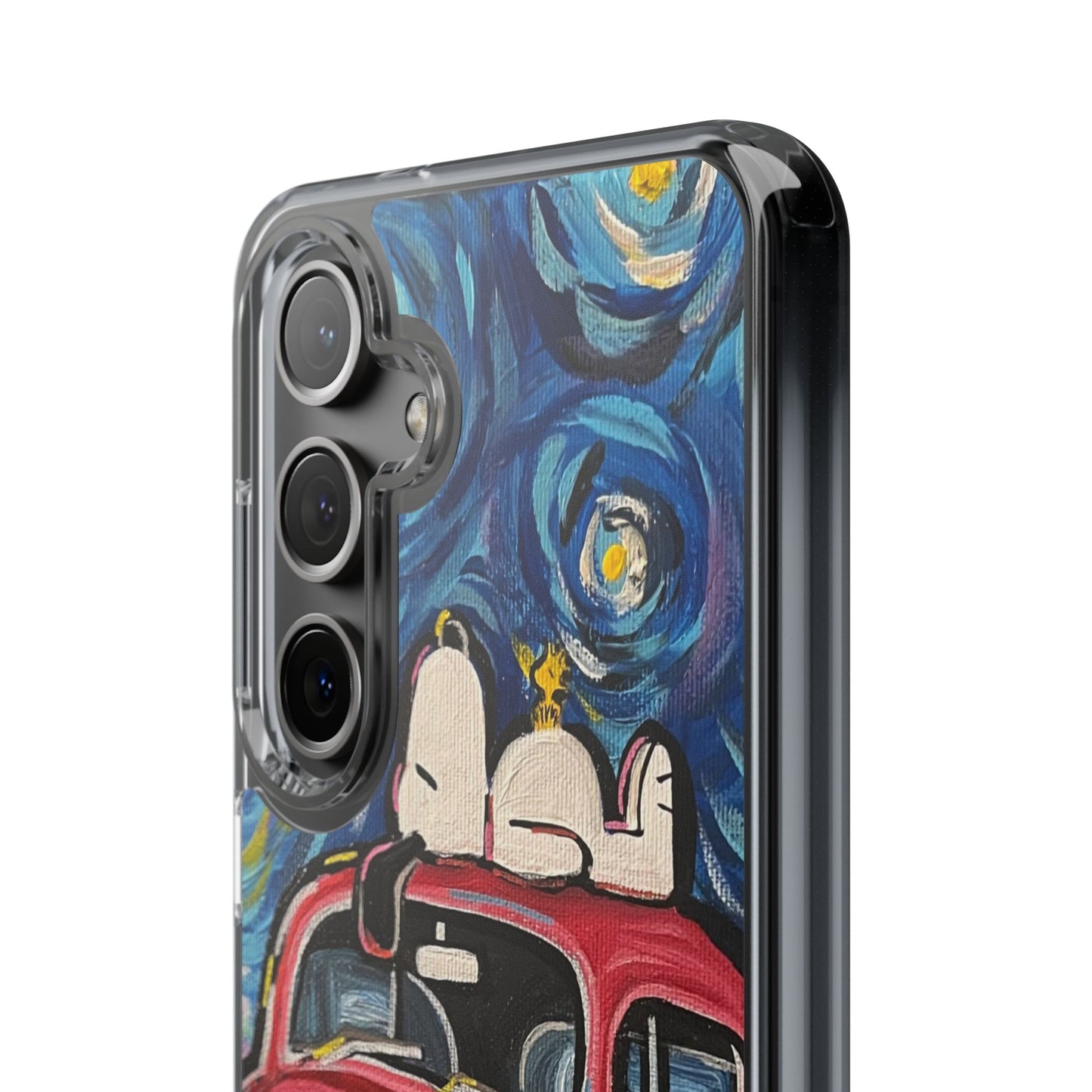 Phone Case: Starry Night with Bug Clear Cases