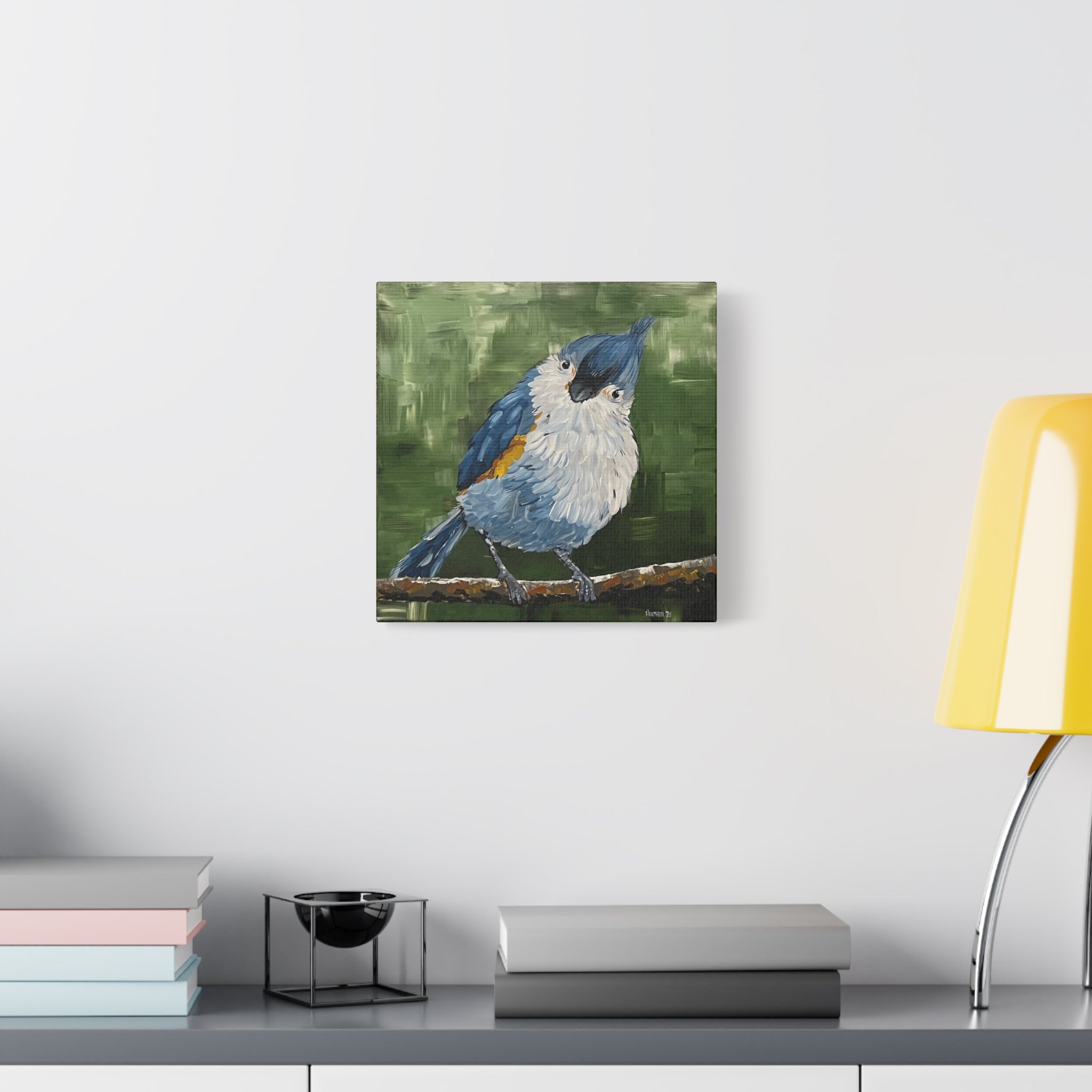 Art: Tufted Titmouse Bird Print Canvas Print