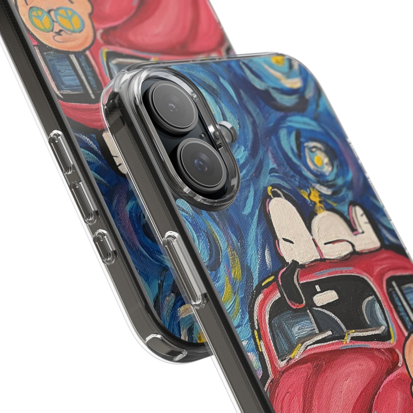 Phone Case: Starry Night with Bug Clear Cases