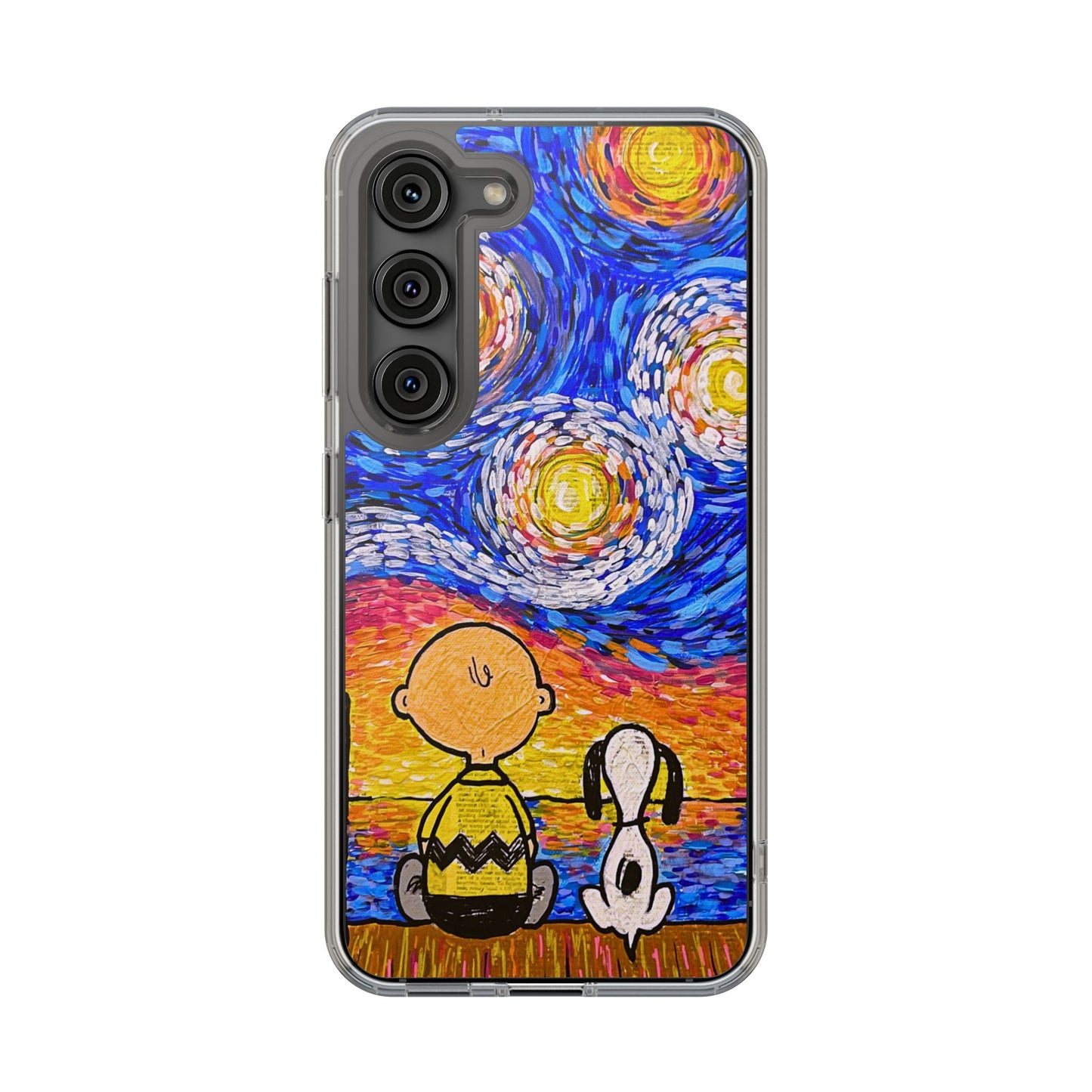 Phone Case: Starry Night at Lake Clear Cases