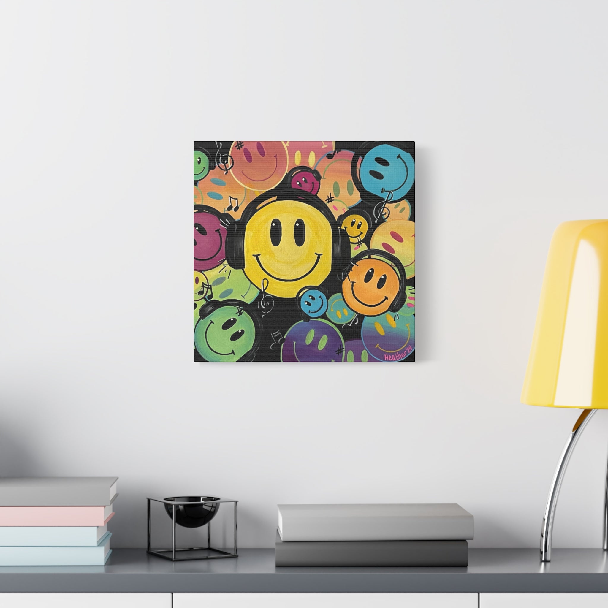 Art: Smile Verse Canvas Print