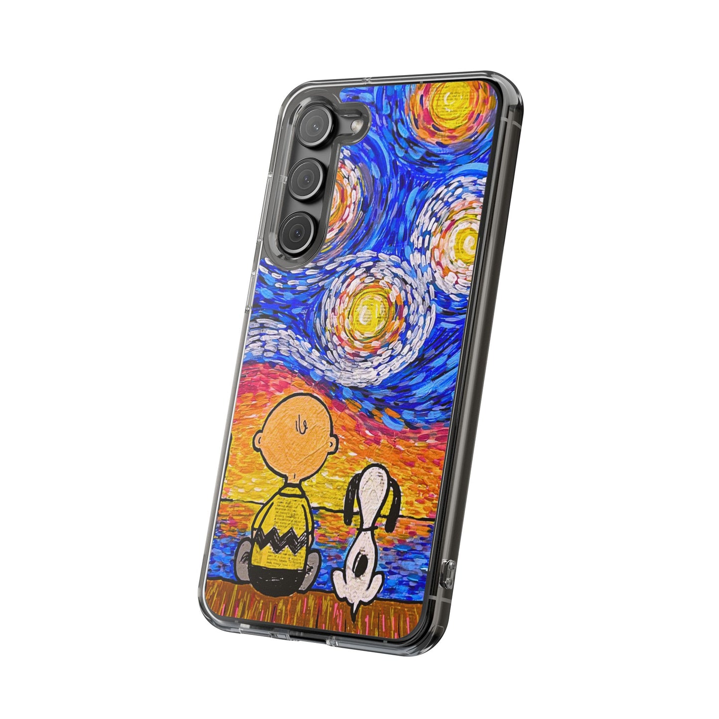Phone Case: Starry Night at Lake Clear Cases