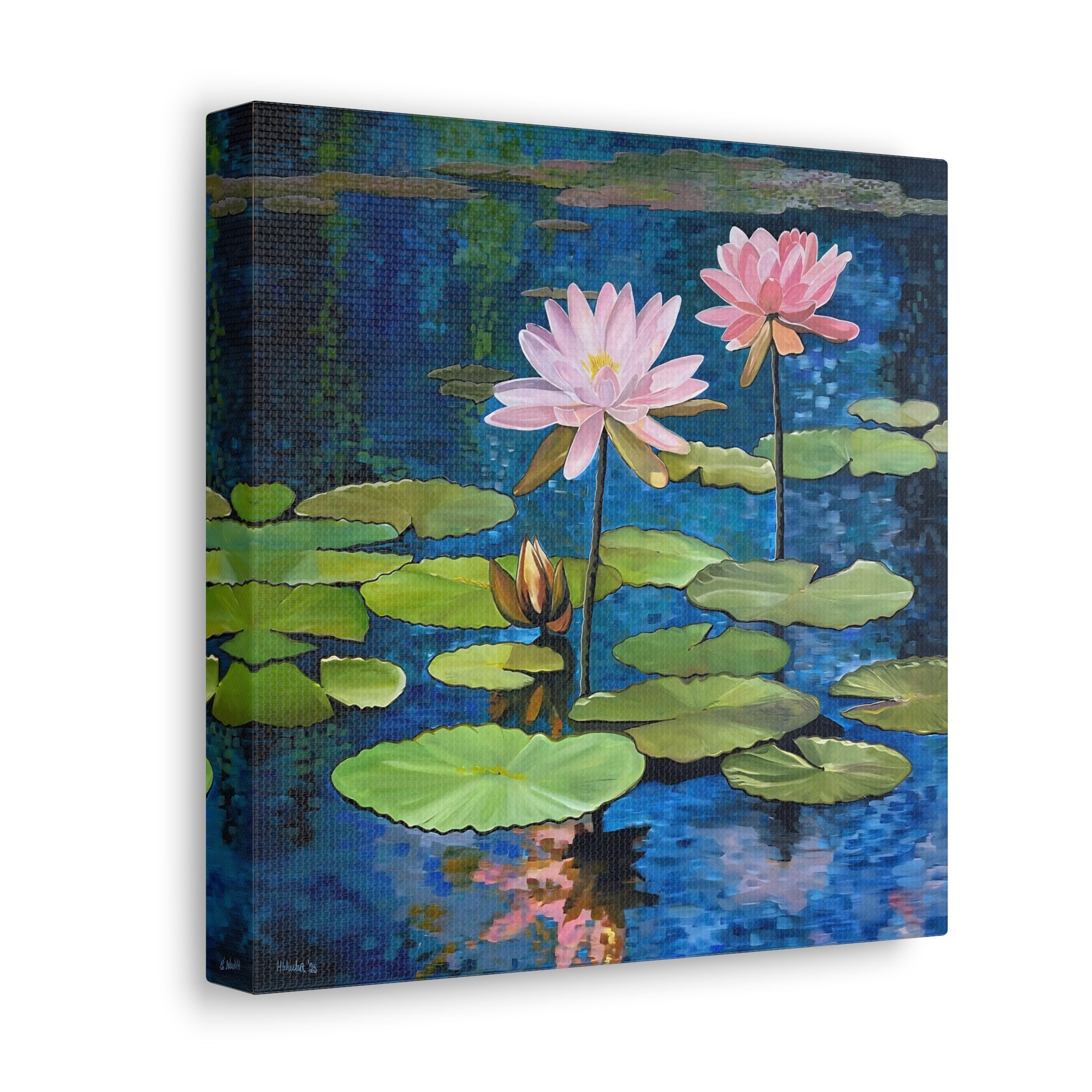 Art: Lotus Flower Canvas Print
