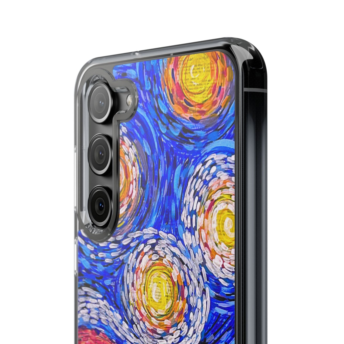 Phone Case: Starry Night at Lake Clear Cases