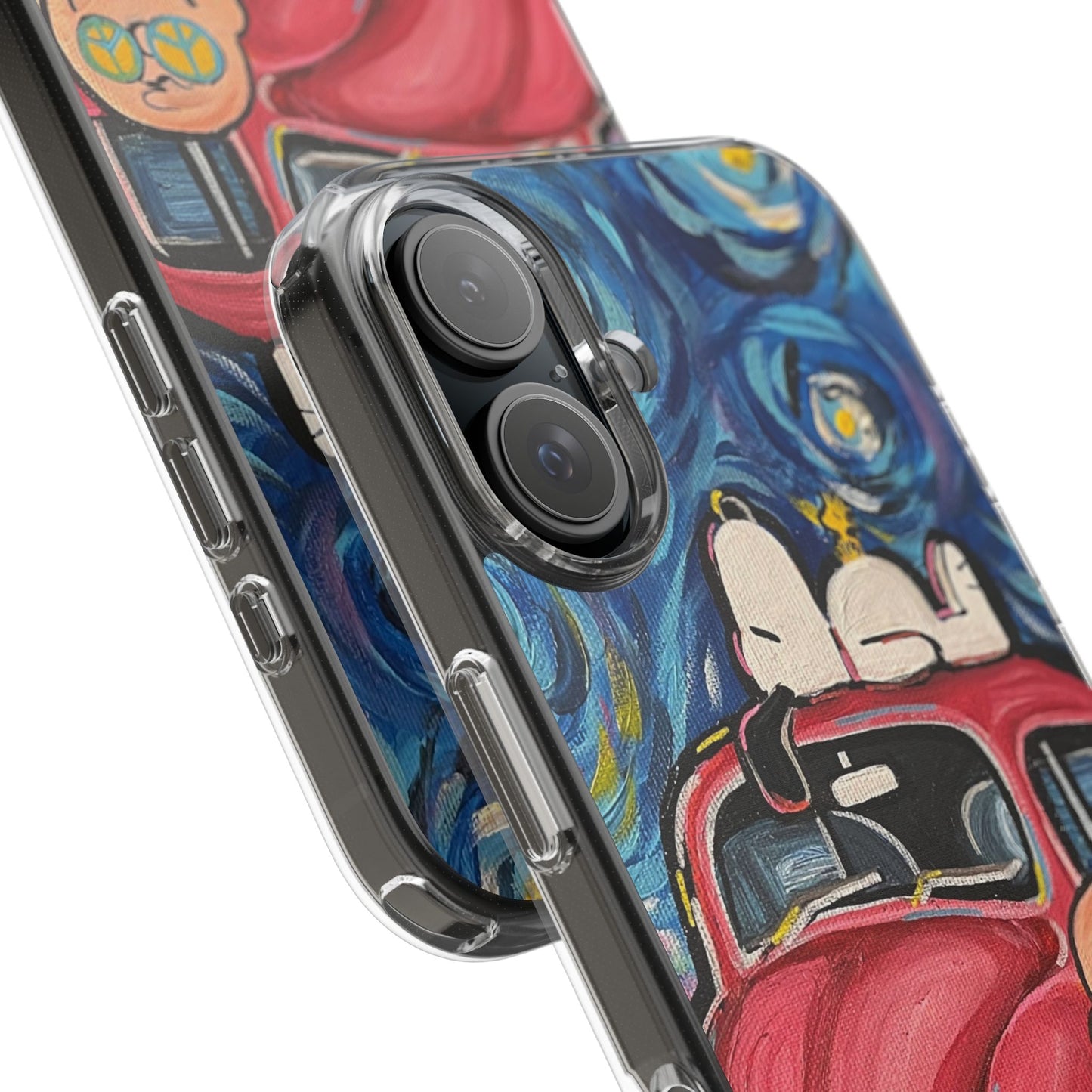 Phone Case: Starry Night with Bug Clear Cases