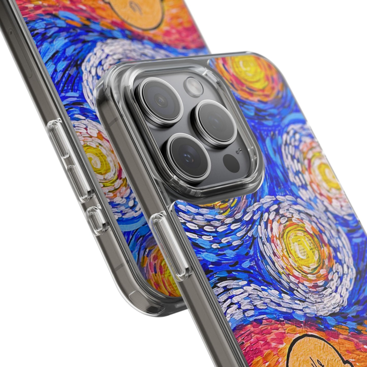 Phone Case: Starry Night at Lake Clear Cases