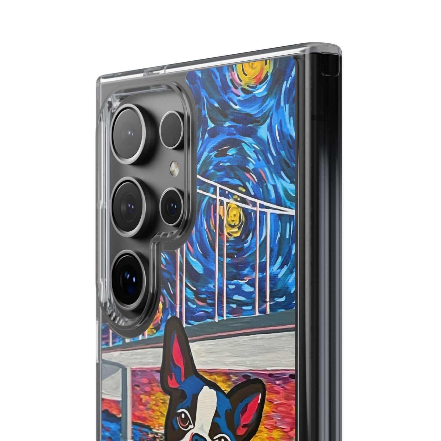 Phone Case: Boston Terrier Clear Cases