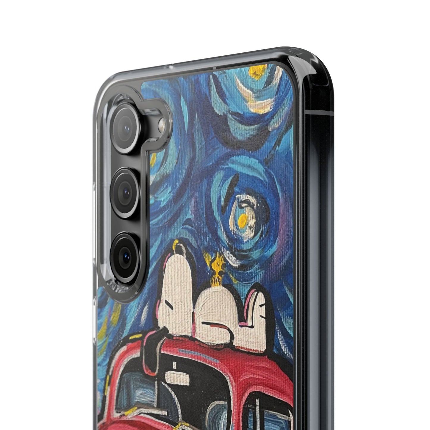 Phone Case: Starry Night with Bug Clear Cases