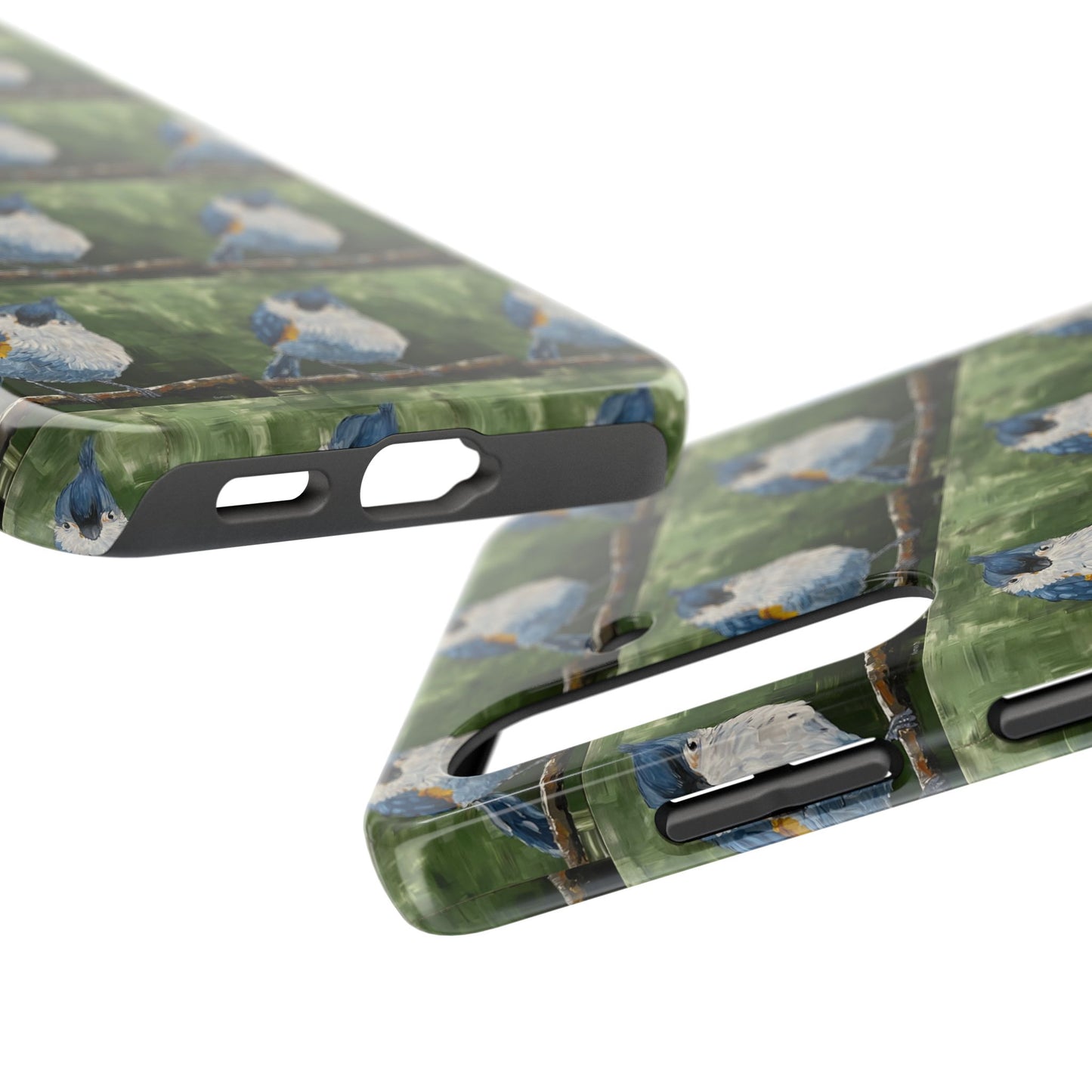 Phone Case: Titmouse Bird Tough Phone Case - BirdInspired Design