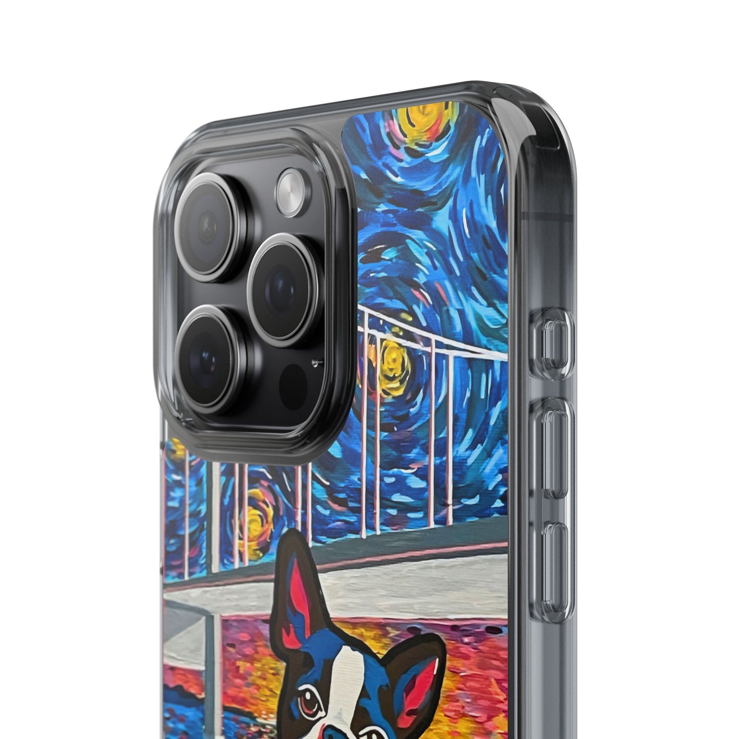 Phone Case: Boston Terrier Clear Cases