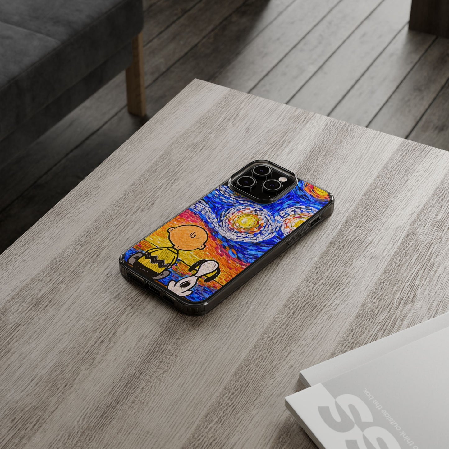 Phone Case: Starry Night at Lake Clear Cases