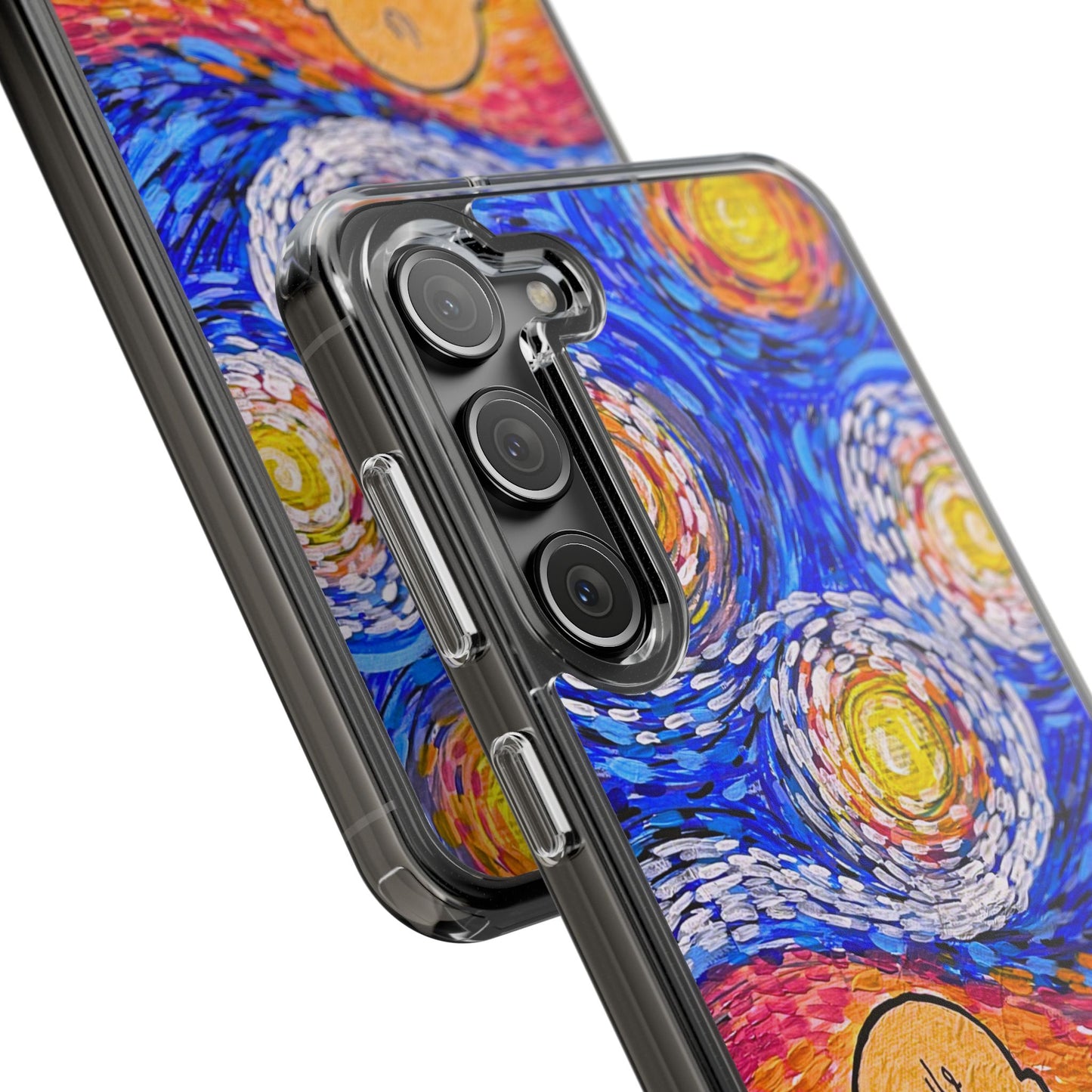 Phone Case: Starry Night at Lake Clear Cases