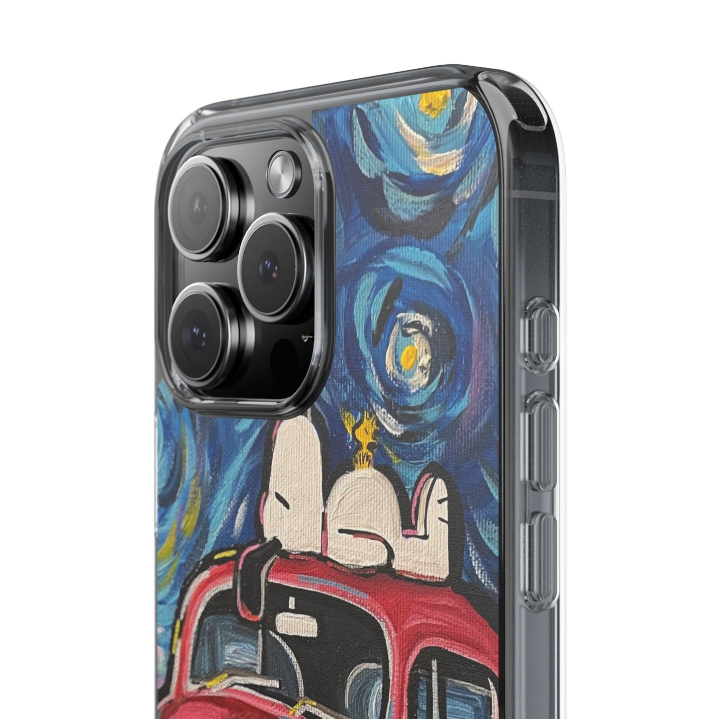 Phone Case: Starry Night with Bug Clear Cases