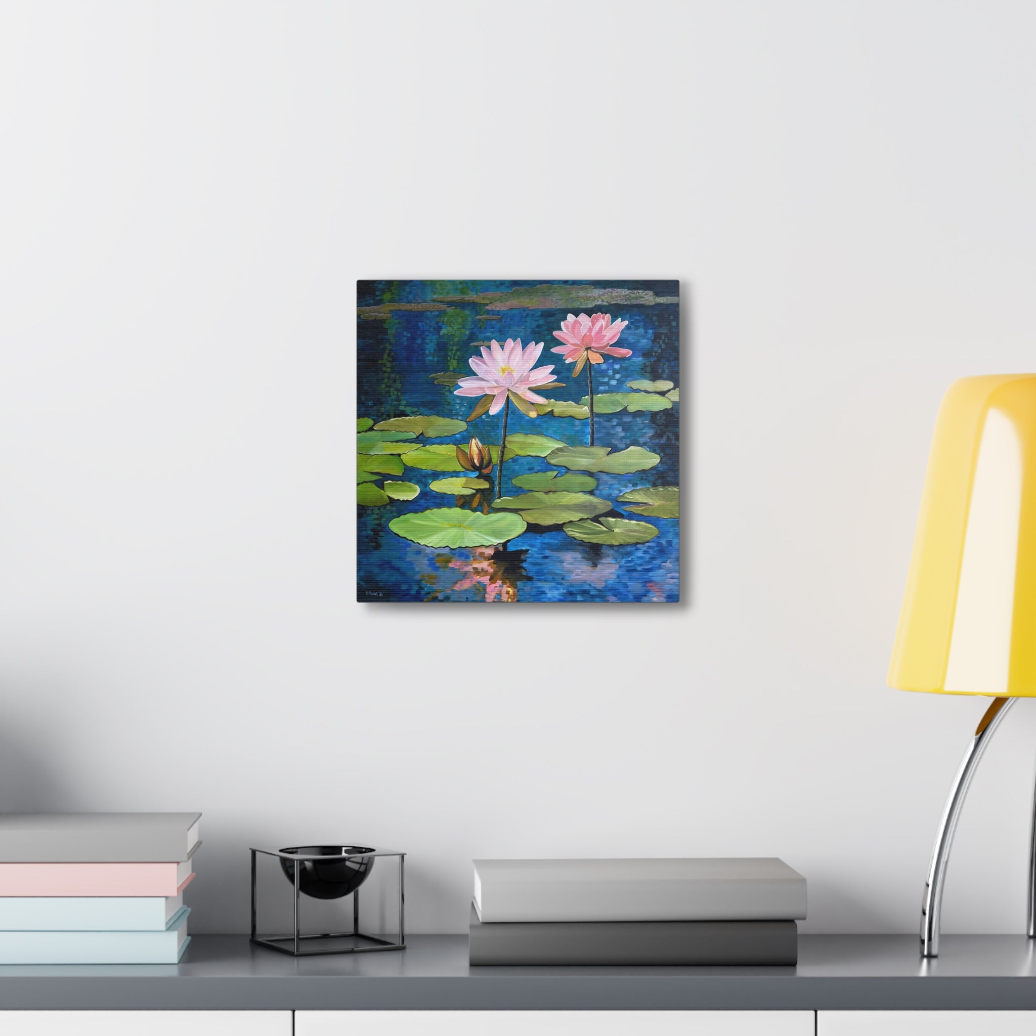 Art: Lotus Flower Canvas Print