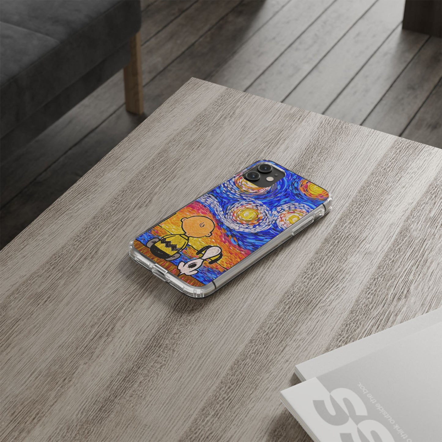 Phone Case: Starry Night at Lake Clear Cases