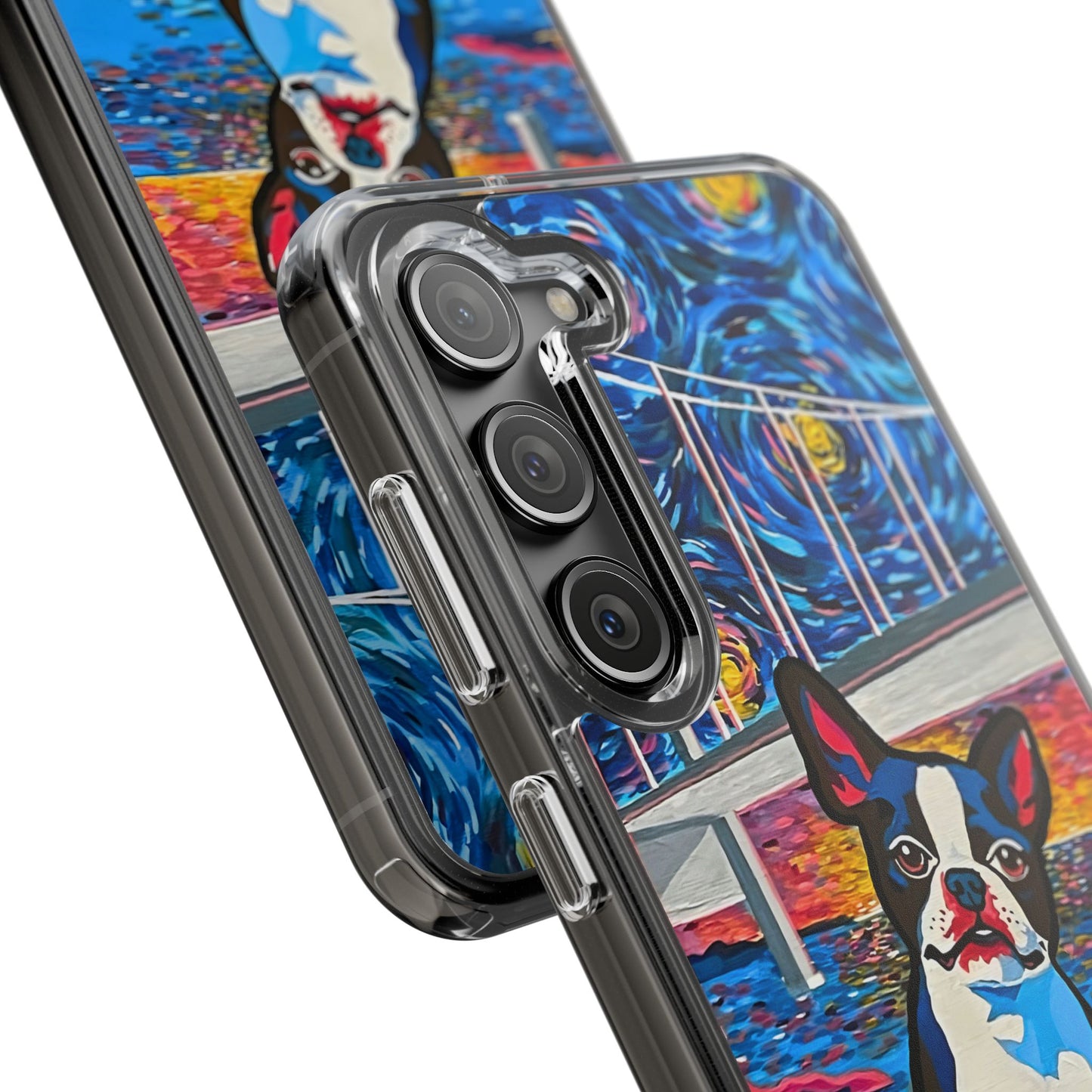 Phone Case: Boston Terrier Clear Cases