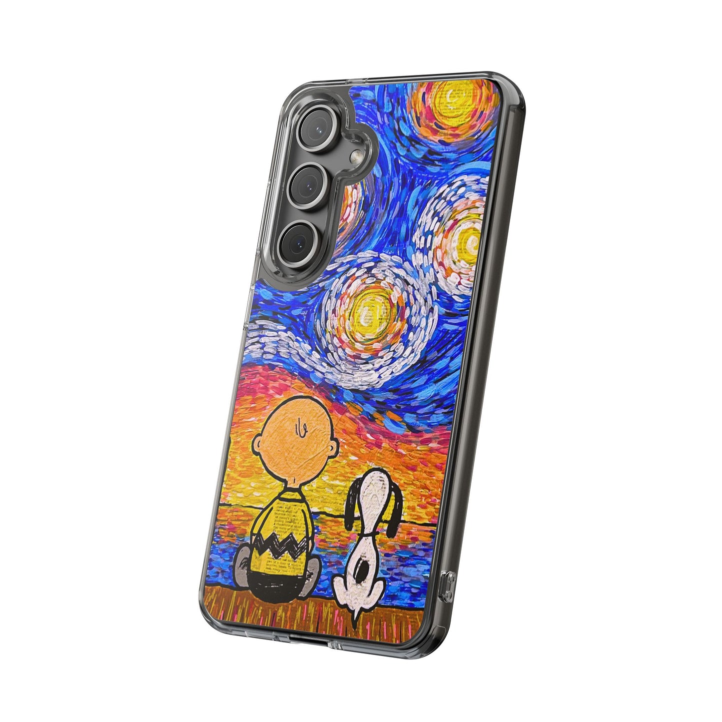 Phone Case: Starry Night at Lake Clear Cases