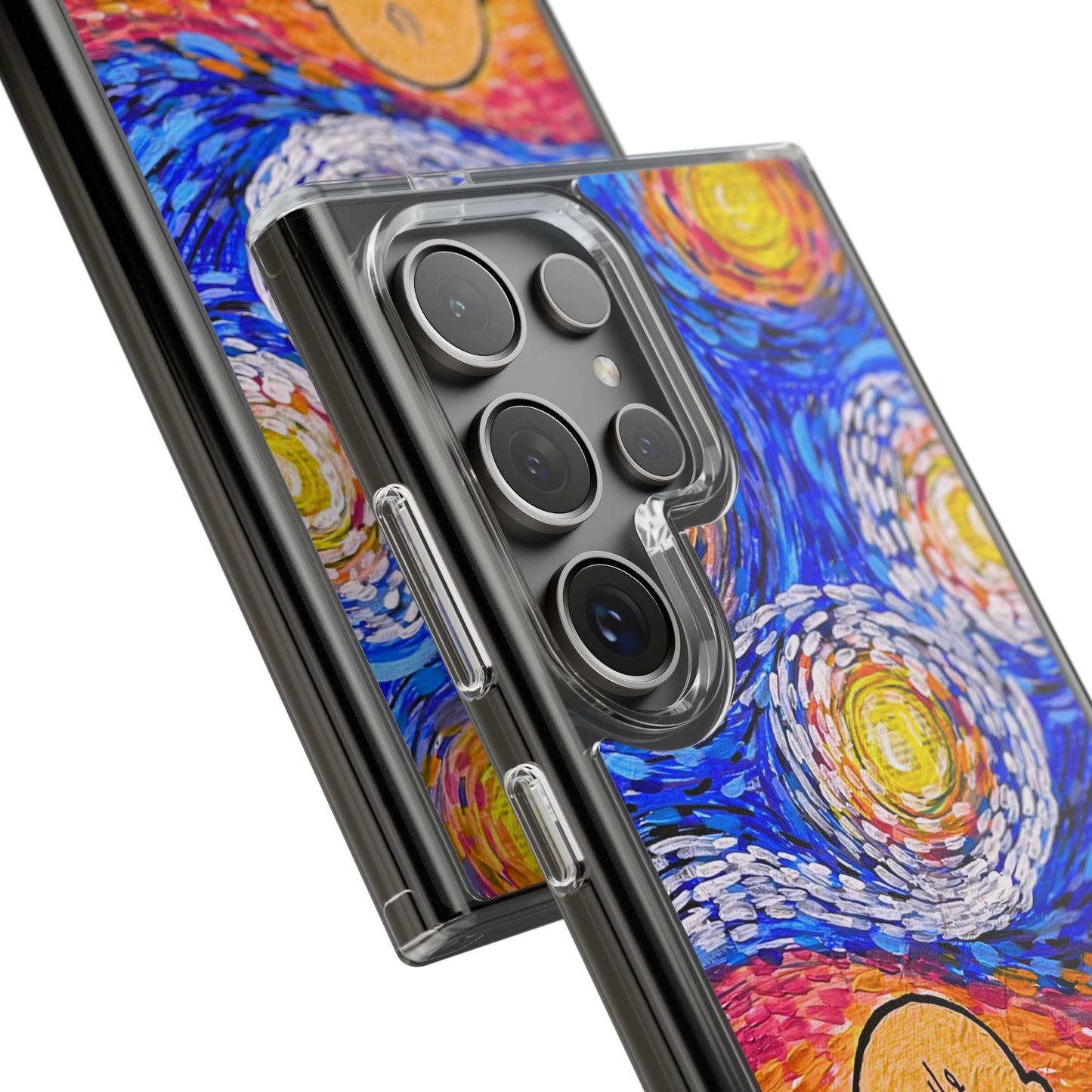 Phone Case: Starry Night at Lake Clear Cases
