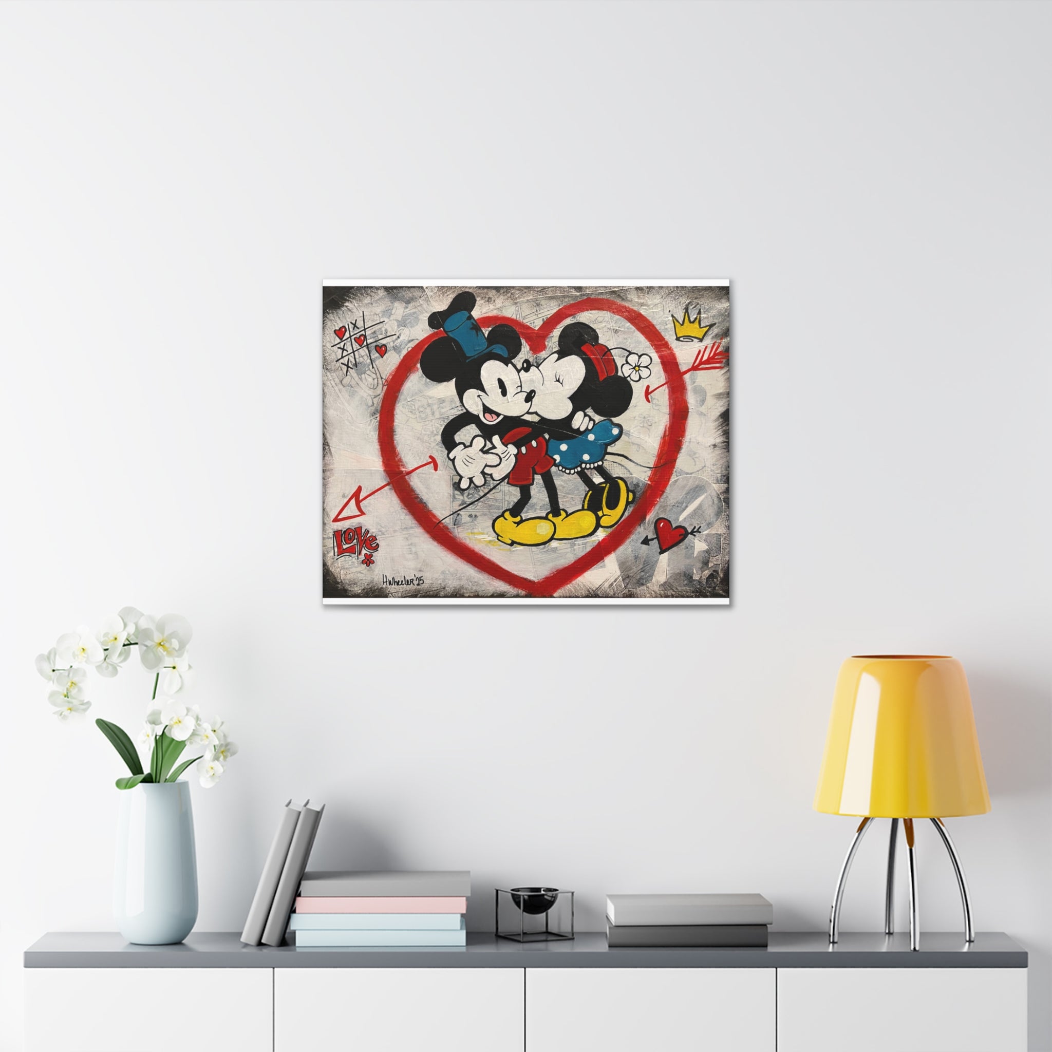 Art: Steamboat Willie Canvas Gallery Wraps