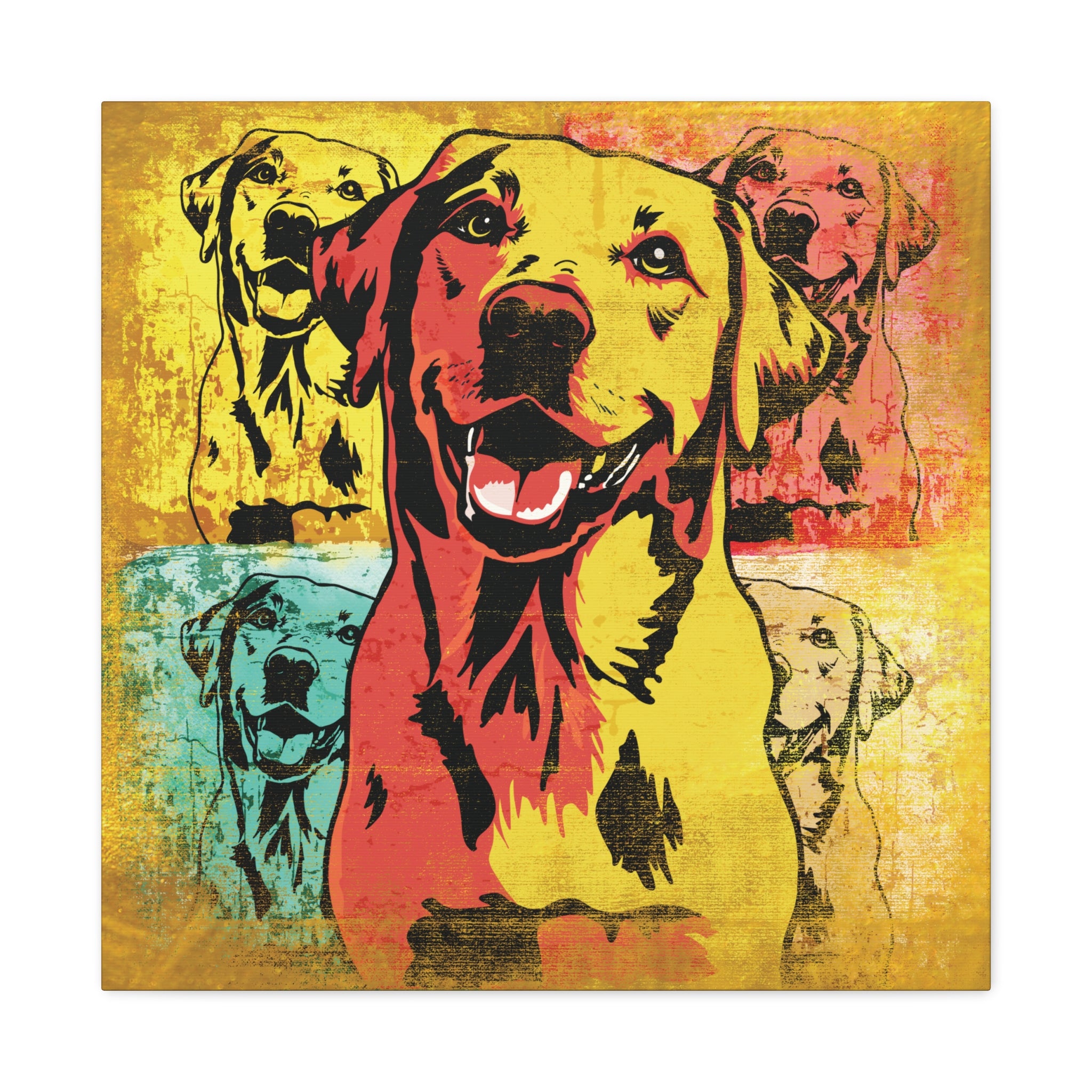 Art: Retriever Canvas Print