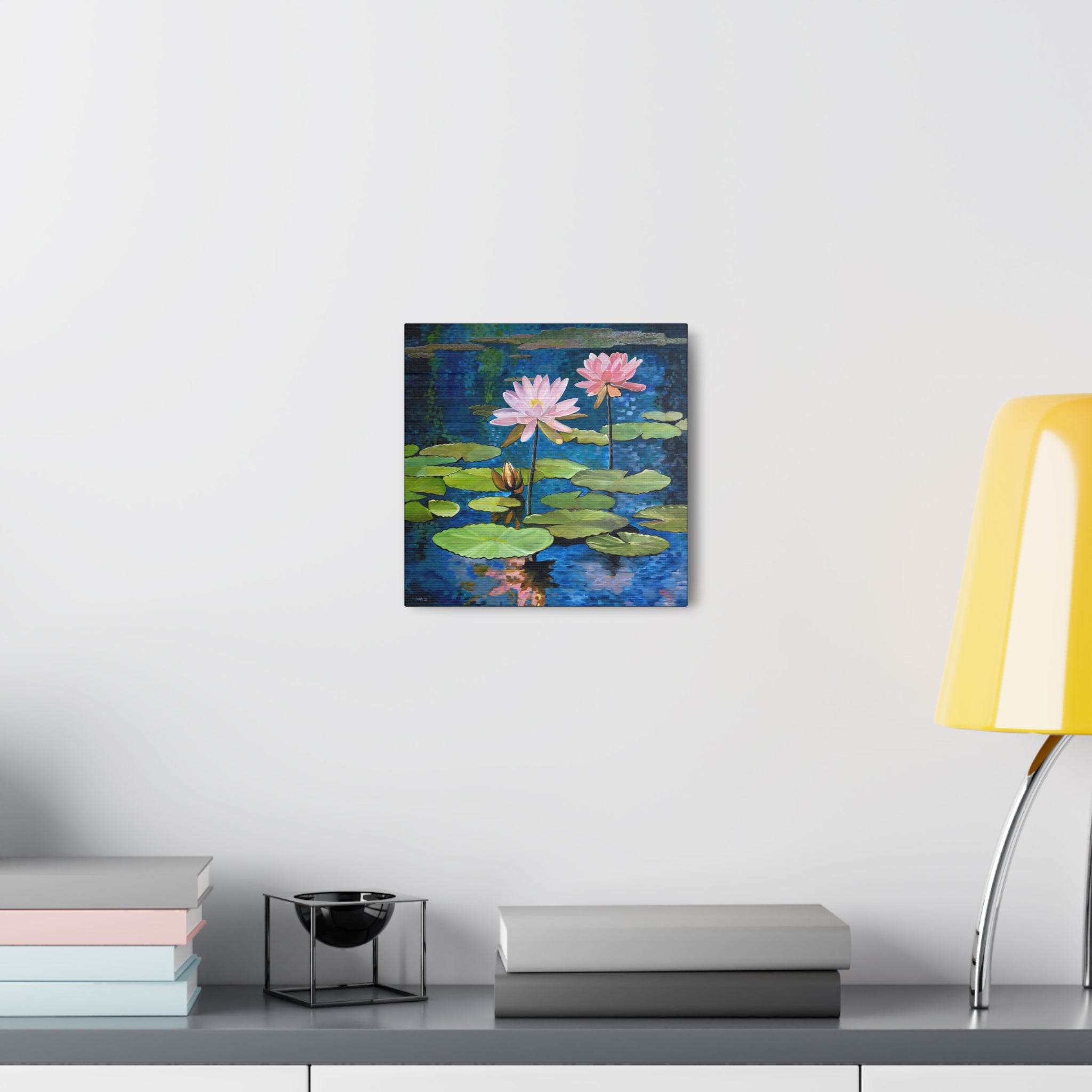 Art: Lotus Flower Canvas Print