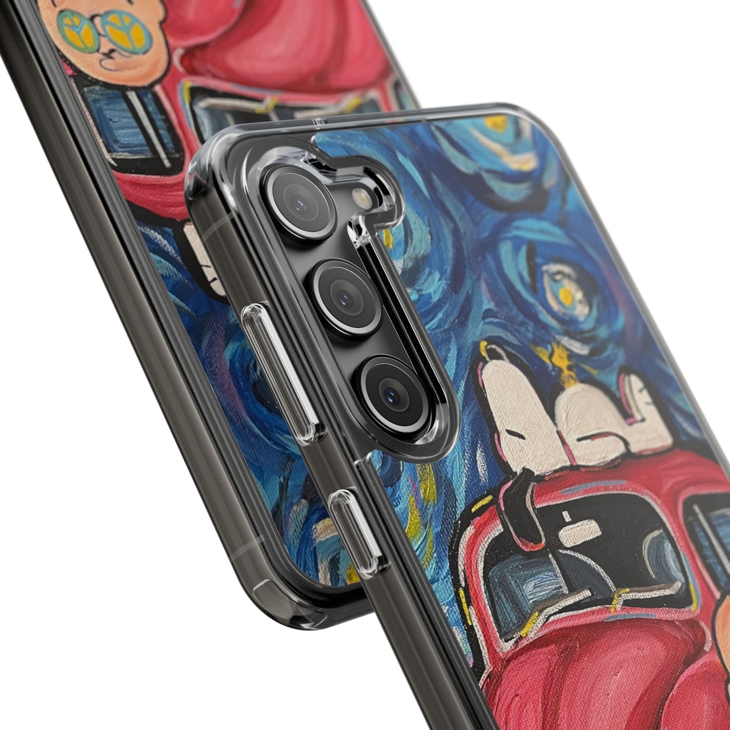 Phone Case: Starry Night with Bug Clear Cases