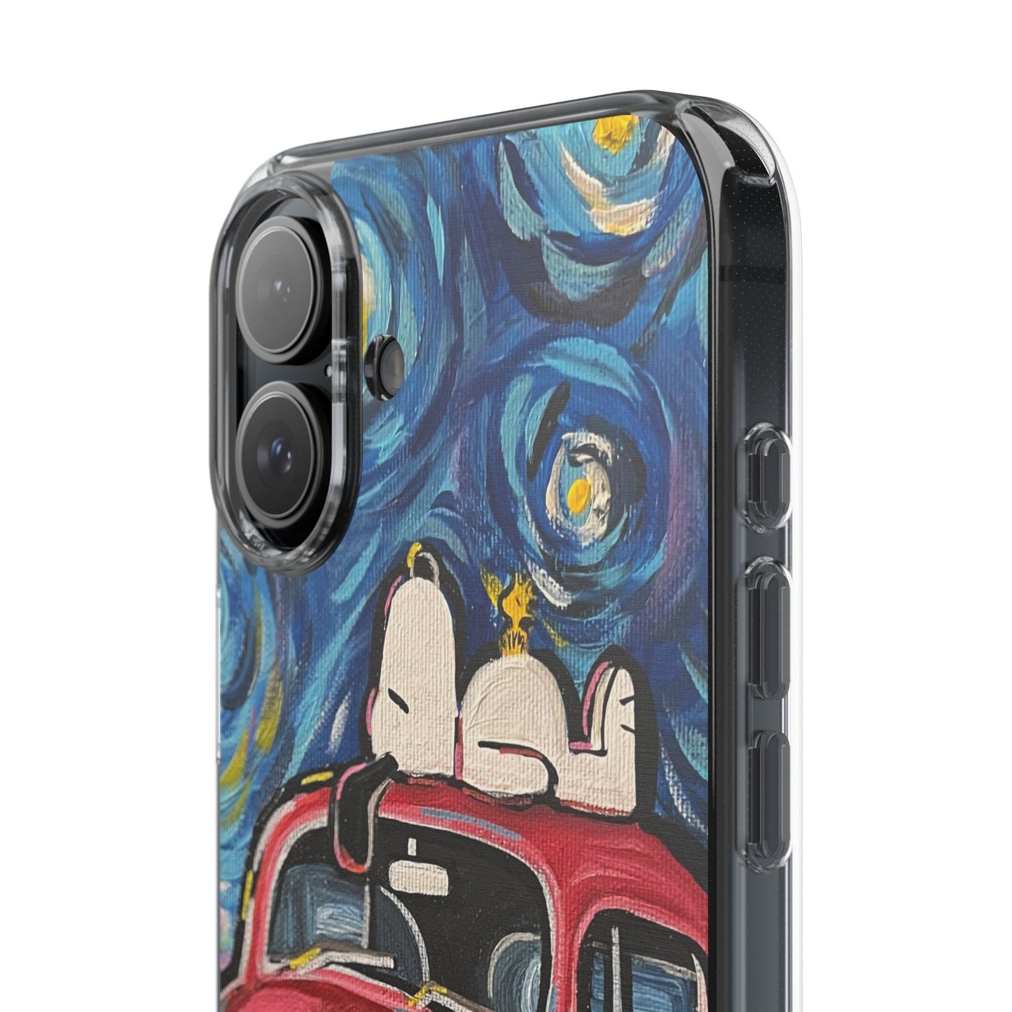 Phone Case: Starry Night with Bug Clear Cases