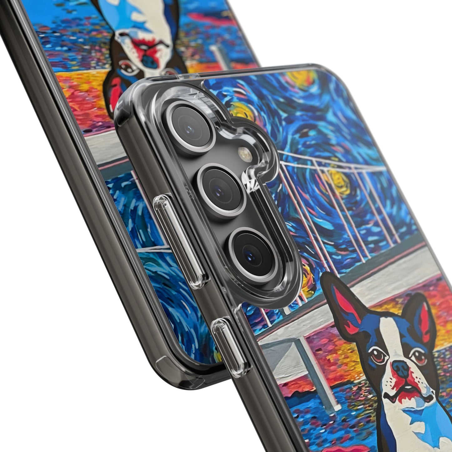 Phone Case: Boston Terrier Clear Cases