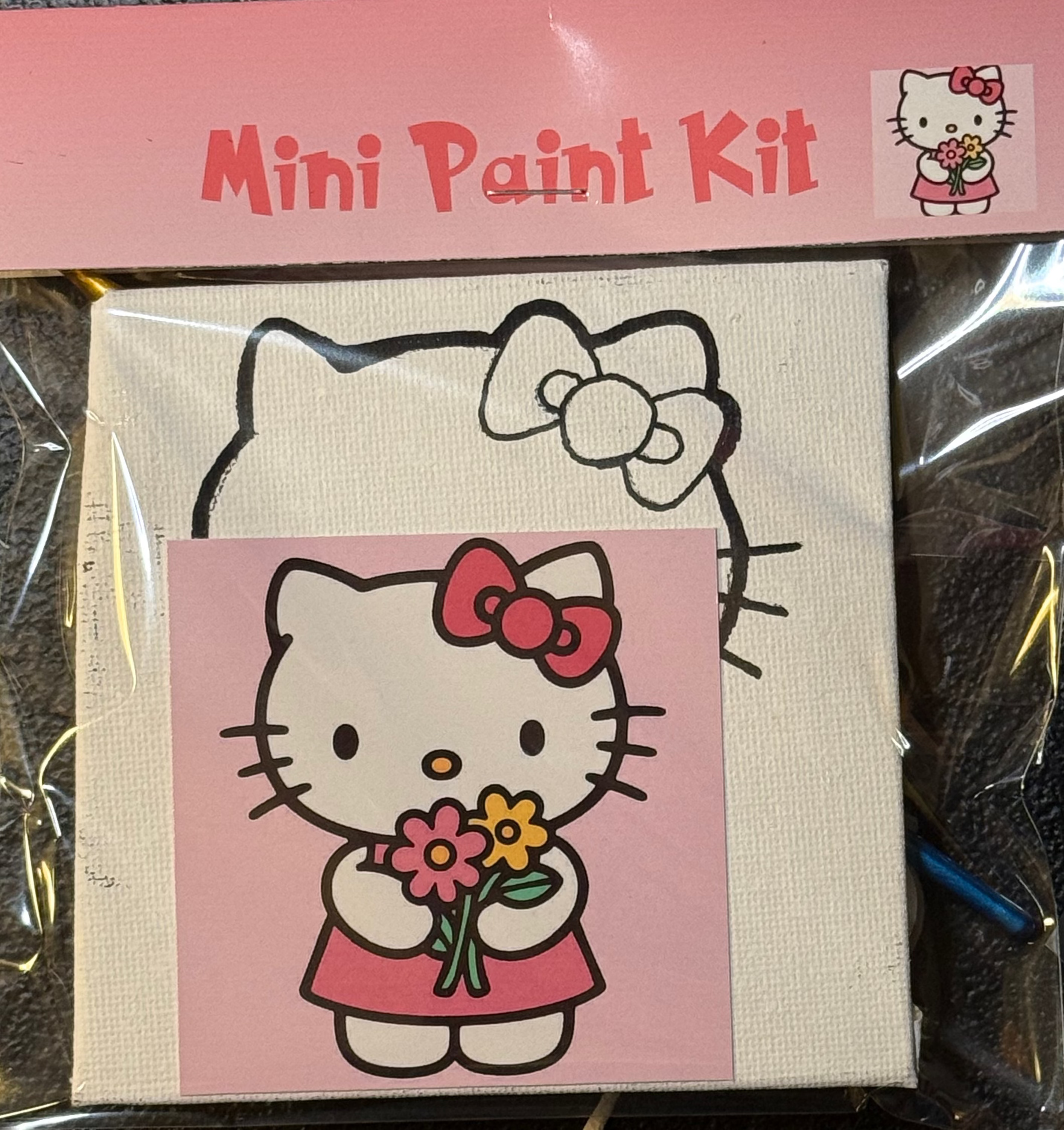 DIY Canvas Painting Kit MINIs Set of 7 - 4’’x4’’ (SET OF 7) - Canvas Original