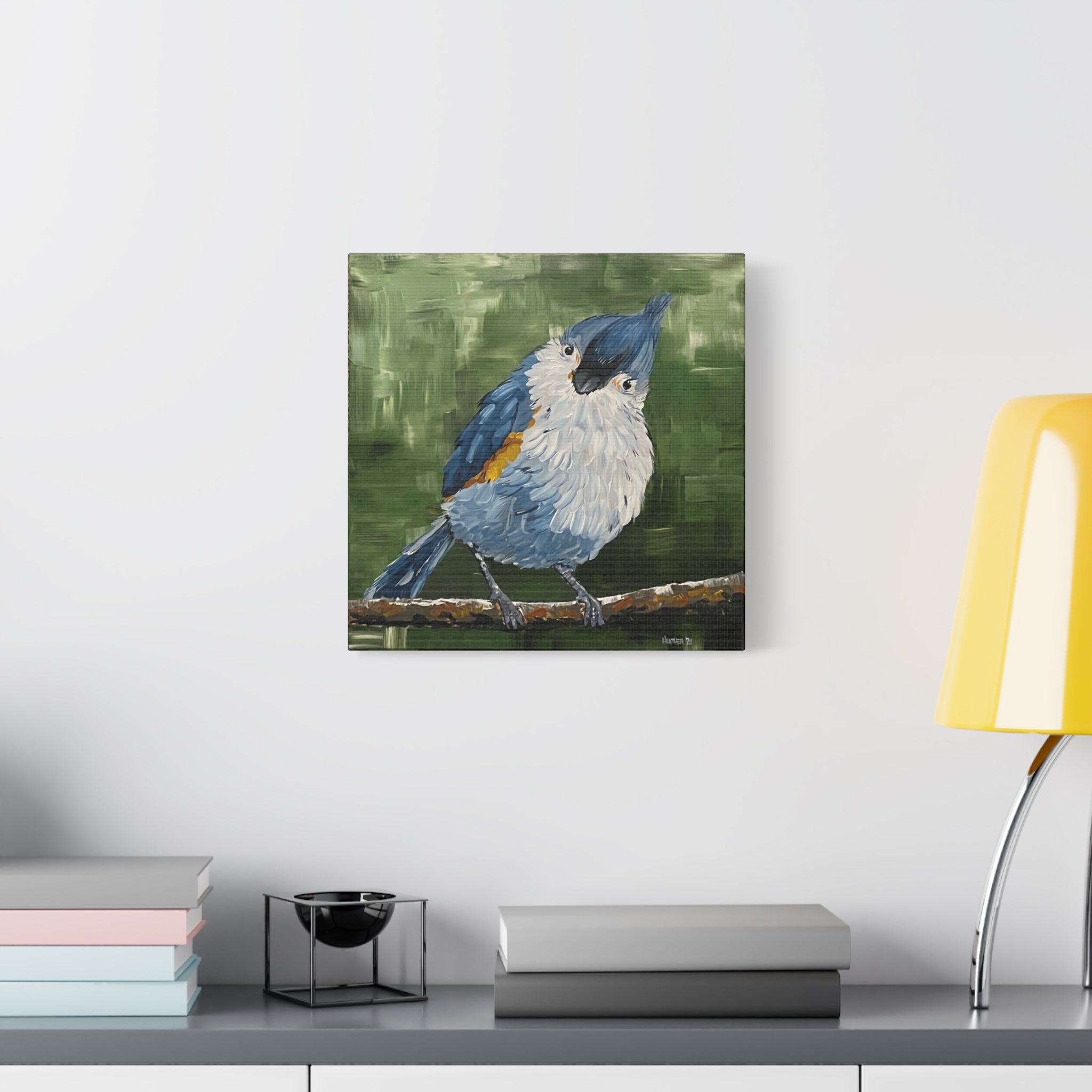 Art: Tufted Titmouse Bird Print Canvas Print