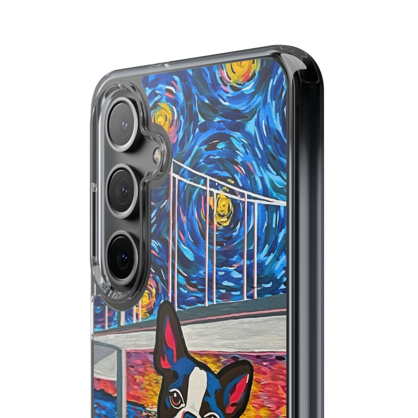 Phone Case: Boston Terrier Clear Cases