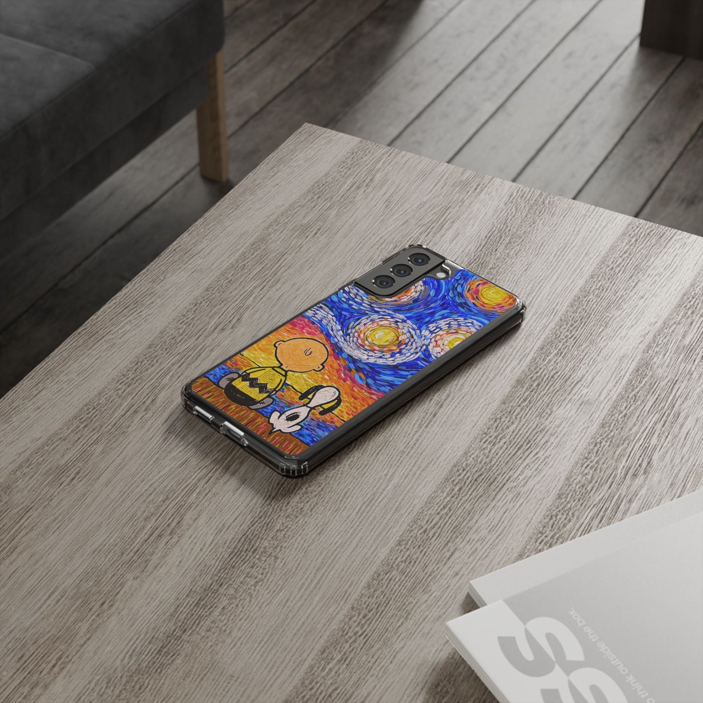 Phone Case: Starry Night at Lake Clear Cases