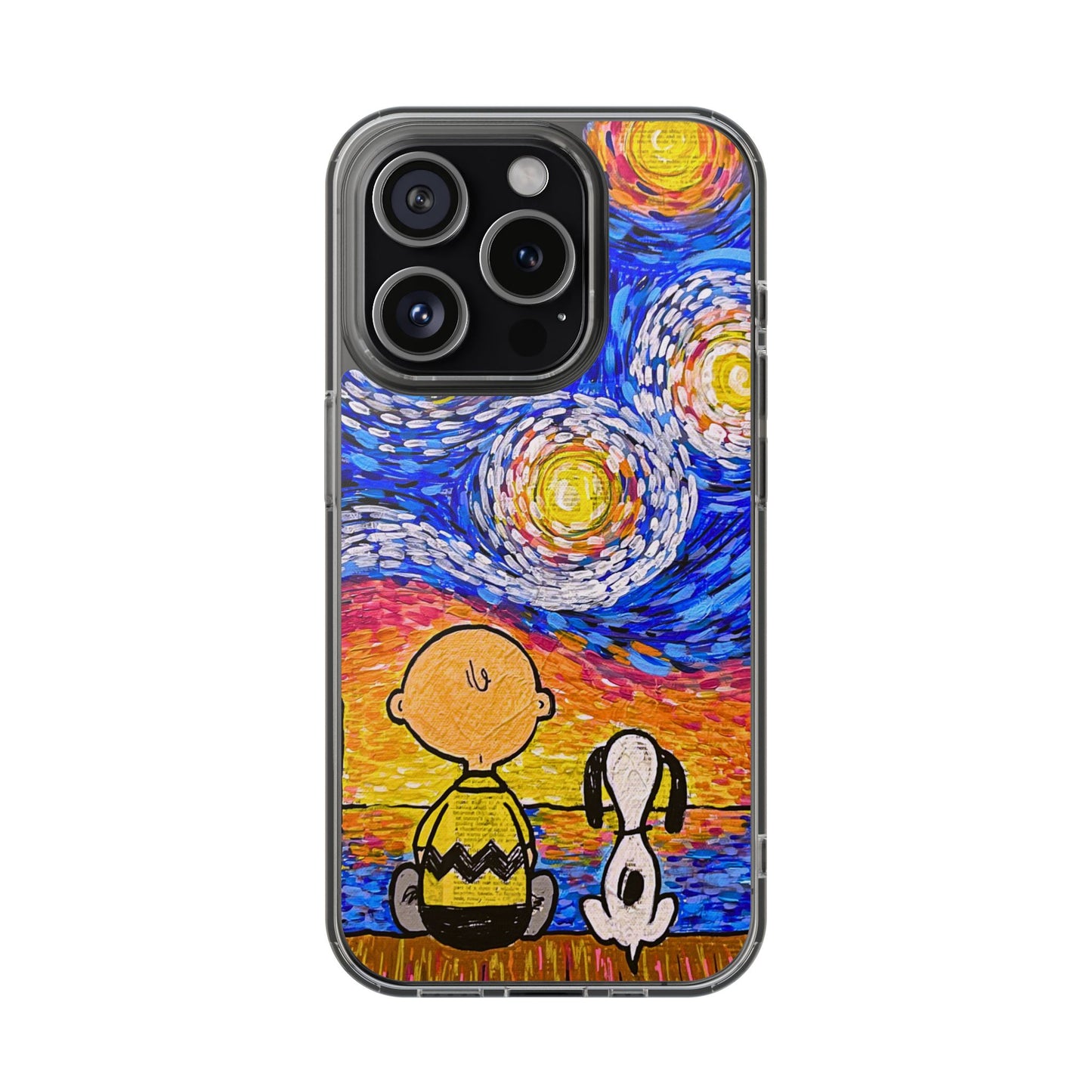 Phone Case: Starry Night at Lake Clear Cases