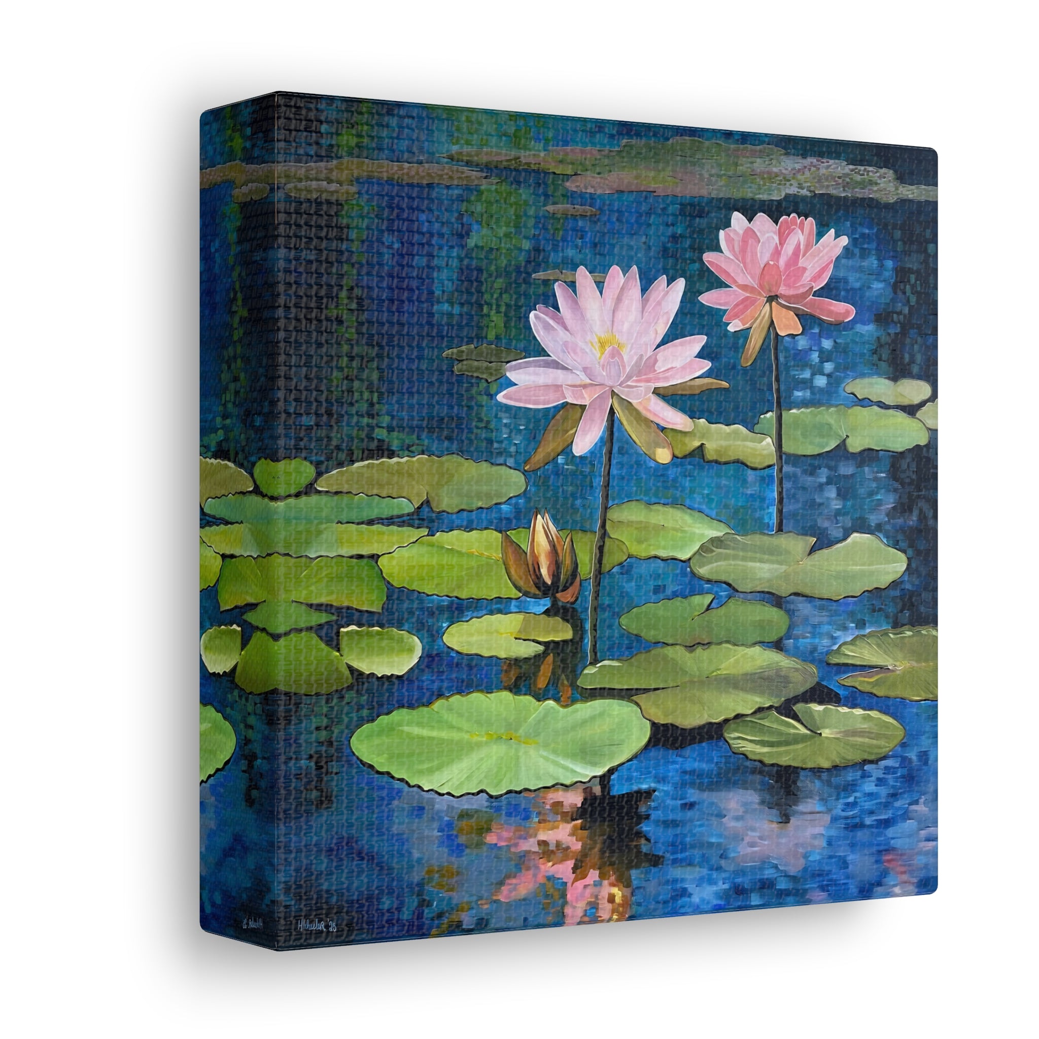 Art: Lotus Flower Canvas Print