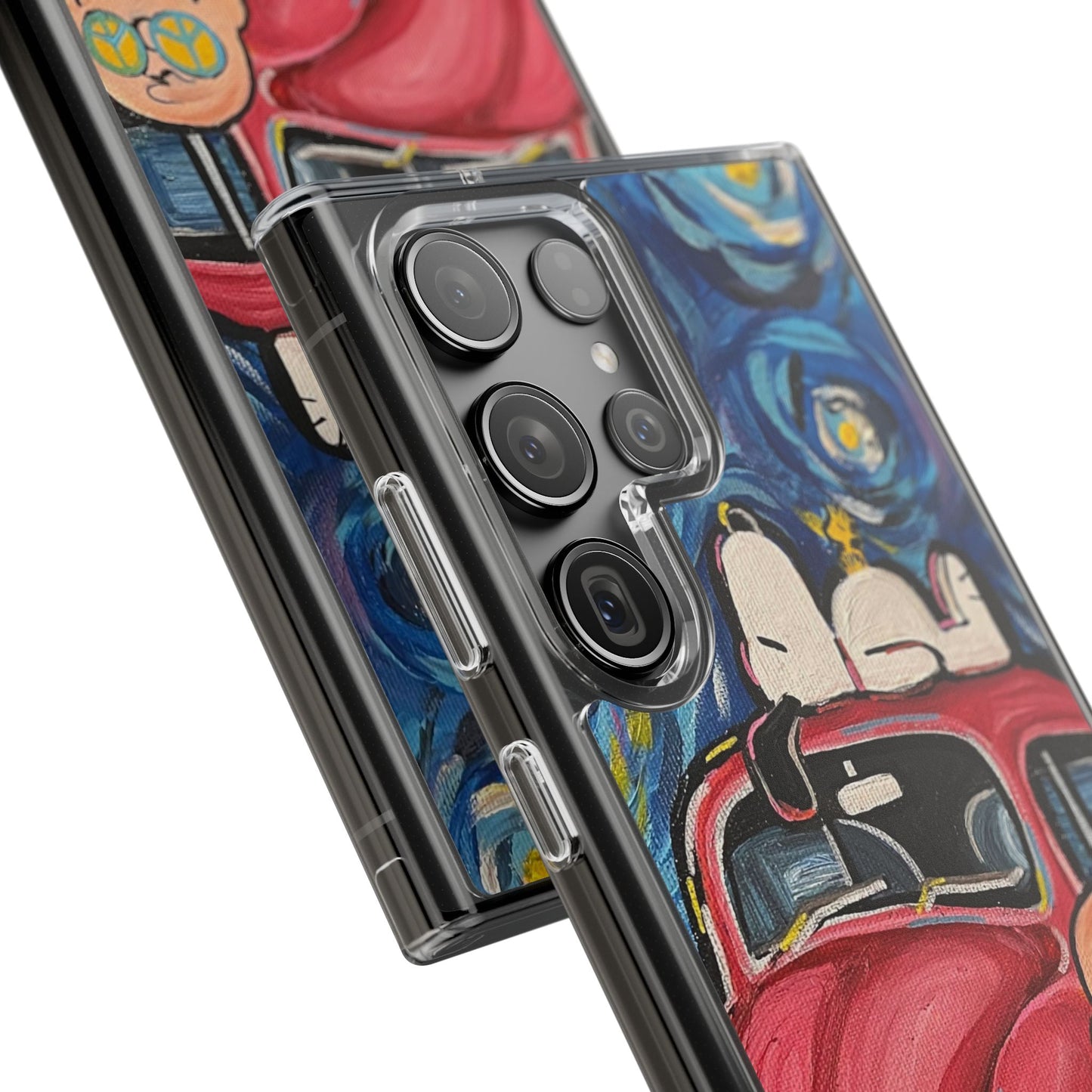 Phone Case: Starry Night with Bug Clear Cases