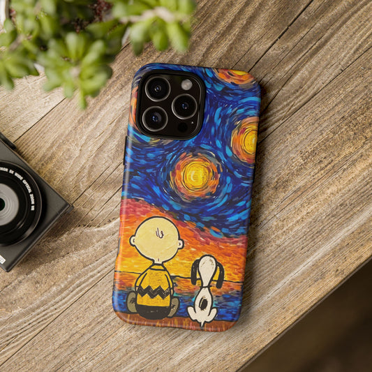 Phone Case: Starry Night at the Lake Tough Cases