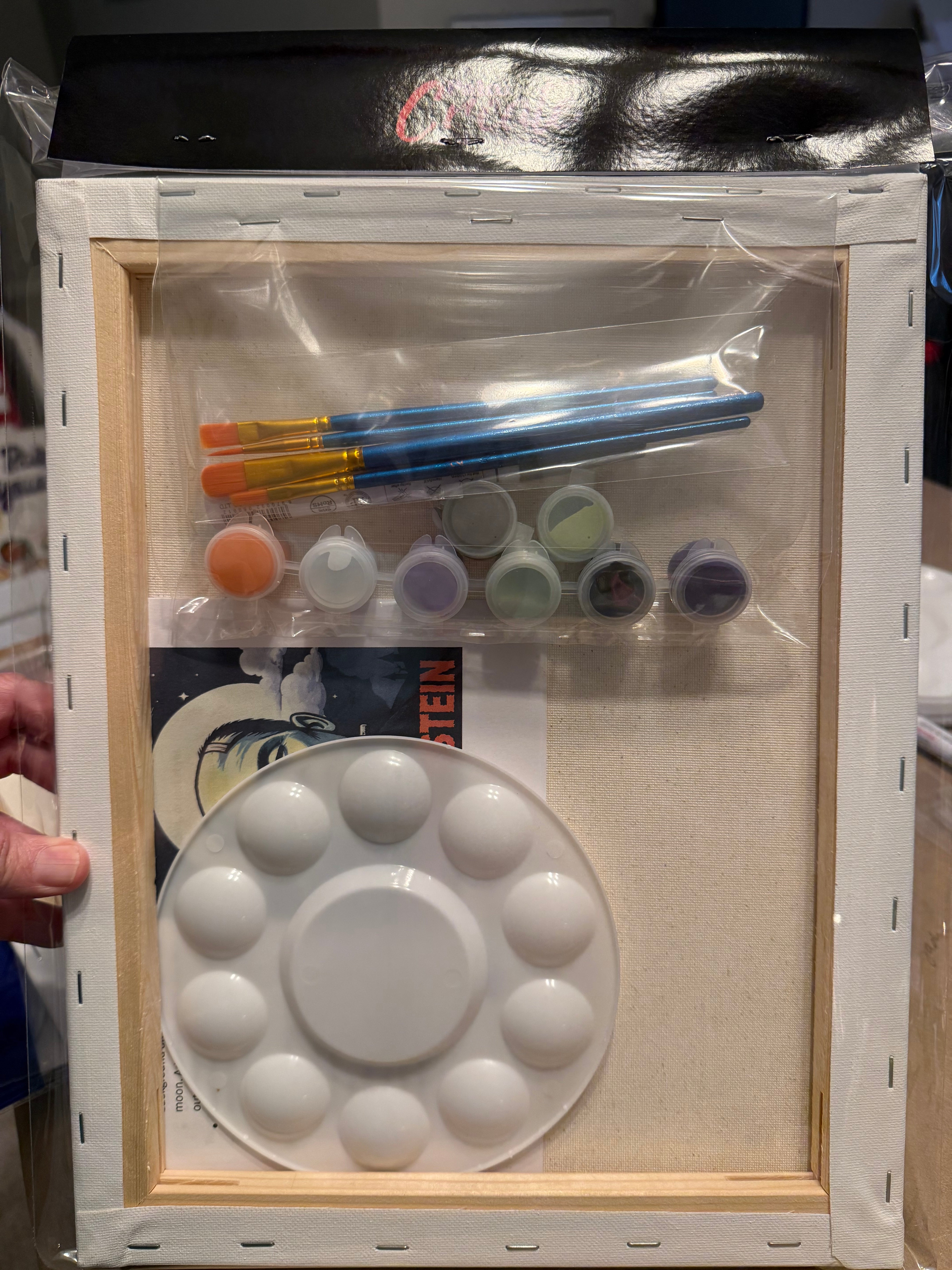 DIY Canvas Painting Kit Frankenstein