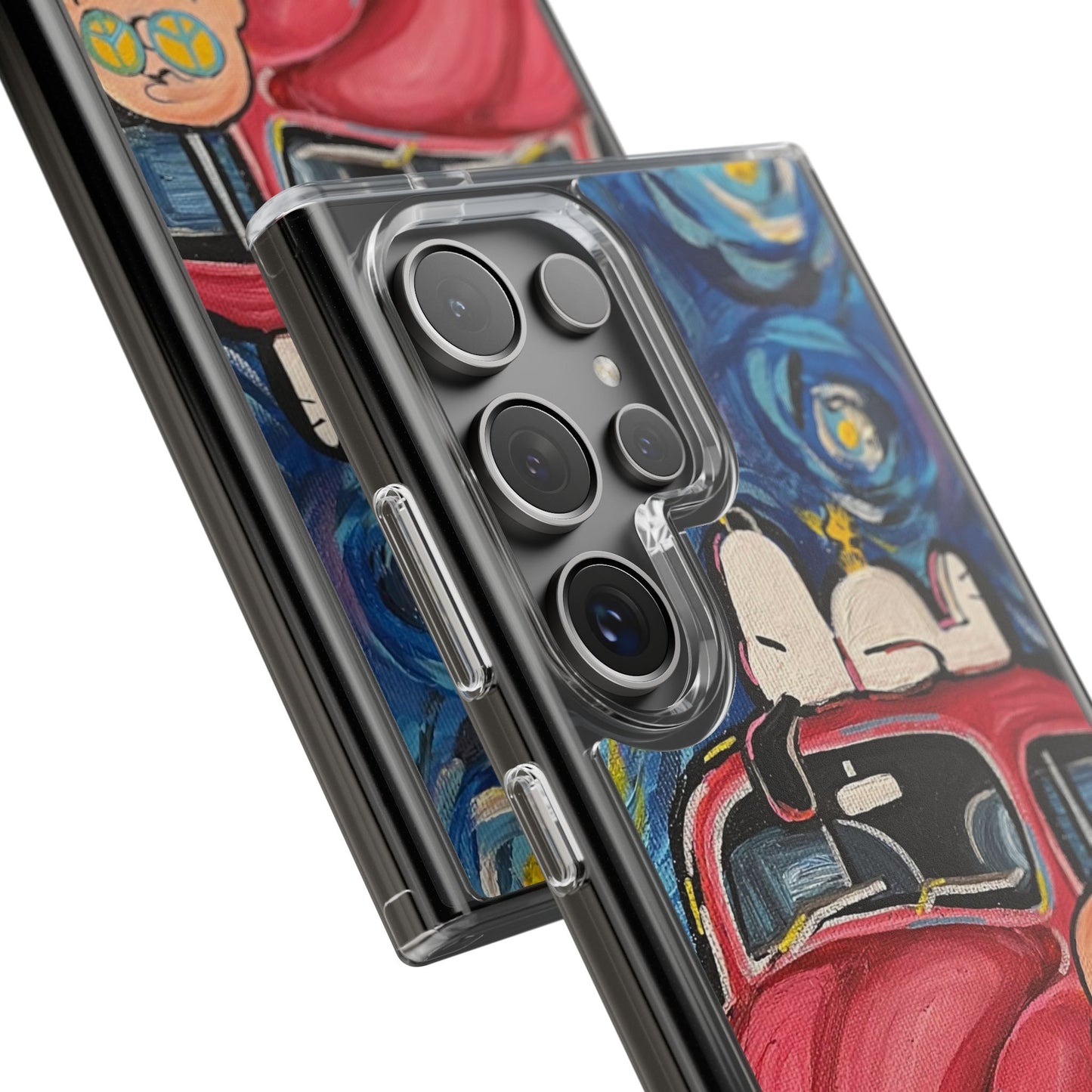 Phone Case: Starry Night with Bug Clear Cases
