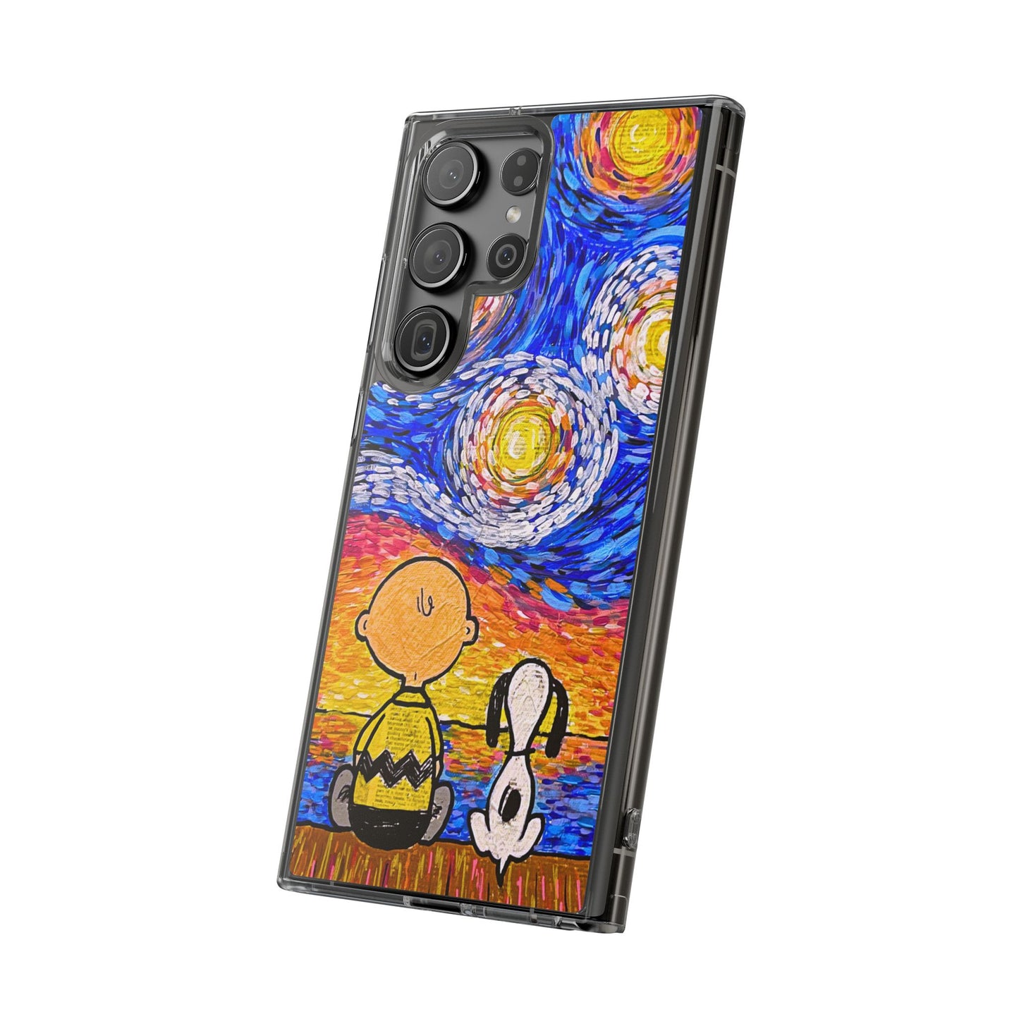 Phone Case: Starry Night at Lake Clear Cases