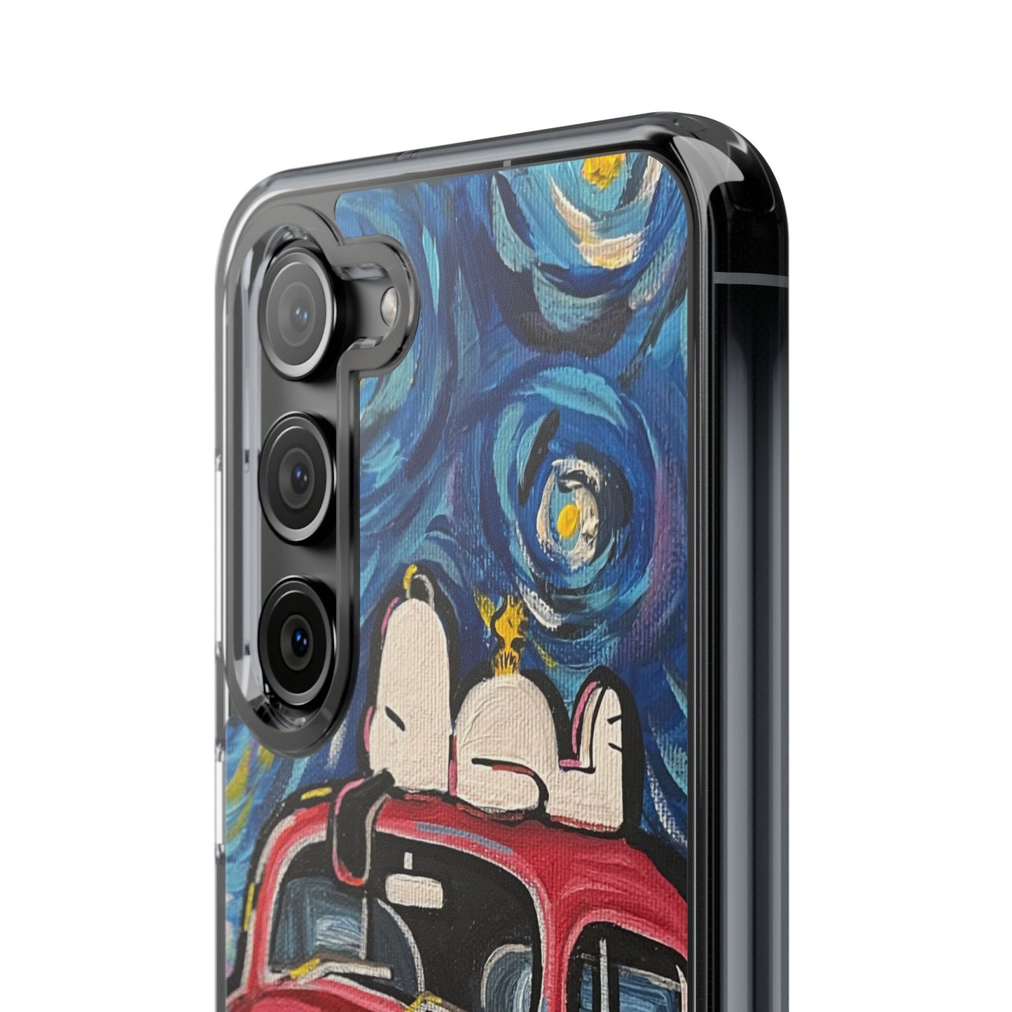 Phone Case: Starry Night with Bug Clear Cases