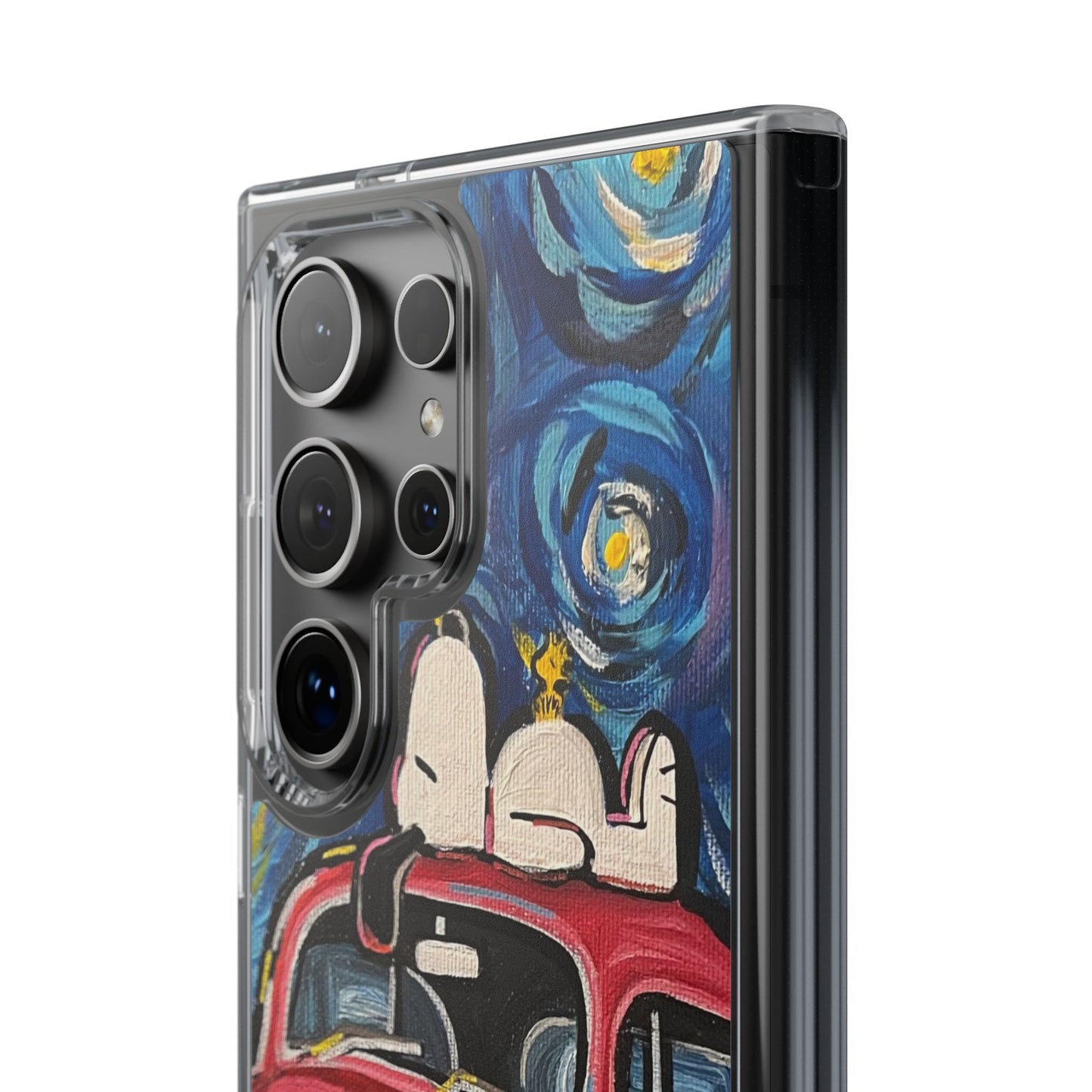 Phone Case: Starry Night with Bug Clear Cases