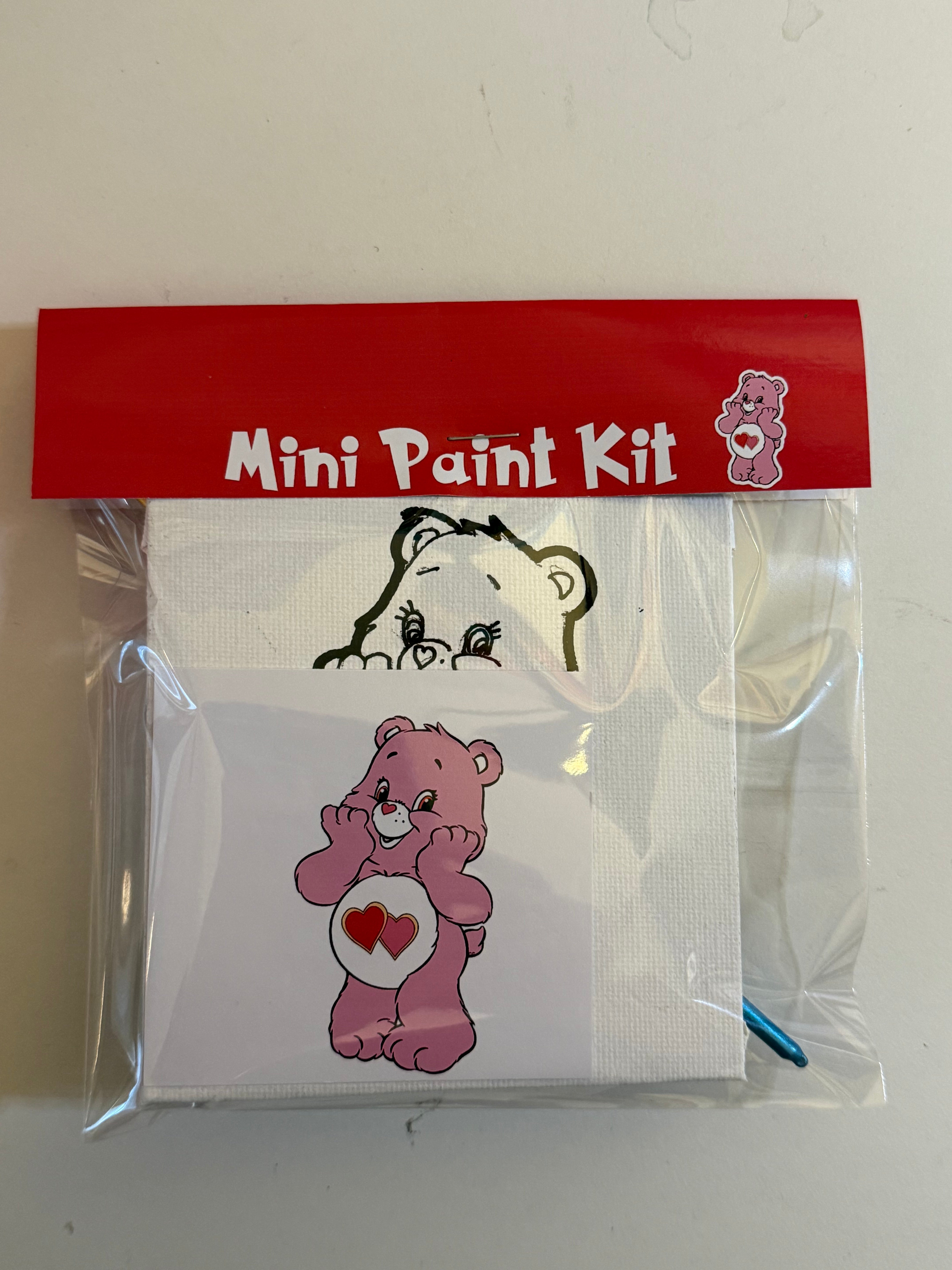 DIY Canvas Painting Kit MINI Heart Bear
