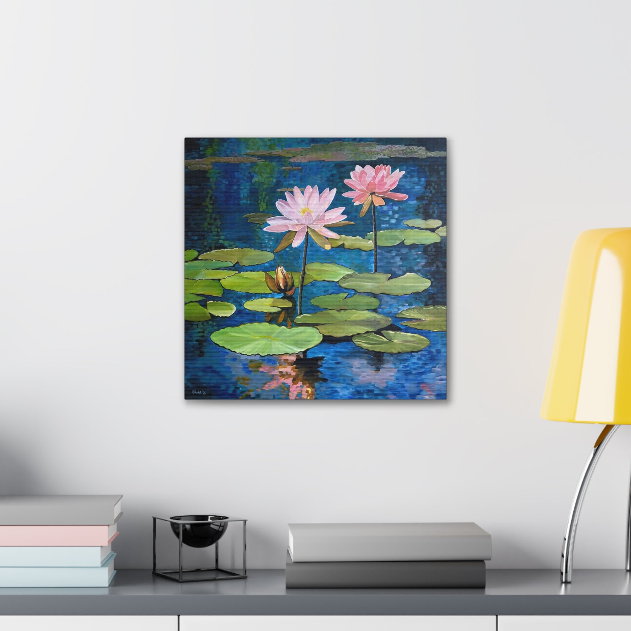 Art: Lotus Flower Canvas Print
