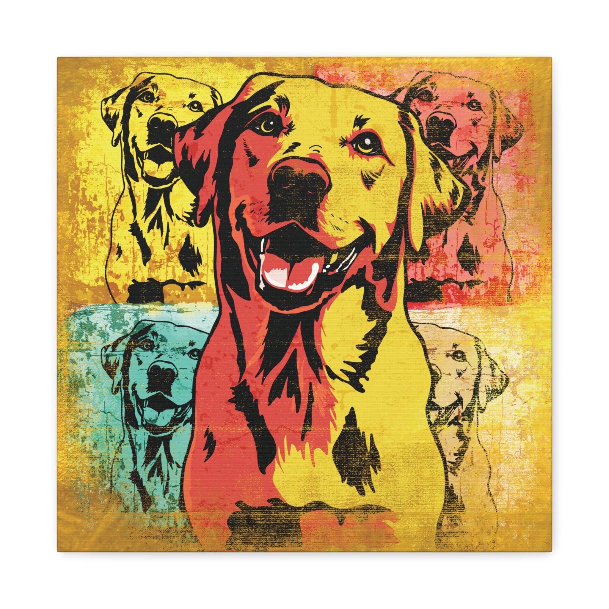 Art: Retriever Canvas Print