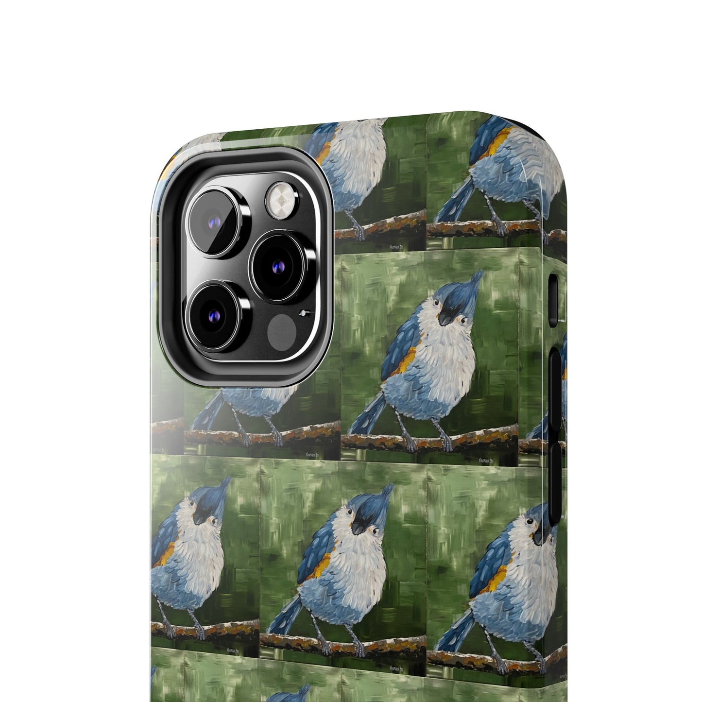 Phone Case: Titmouse Bird Tough Phone Case - BirdInspired Design