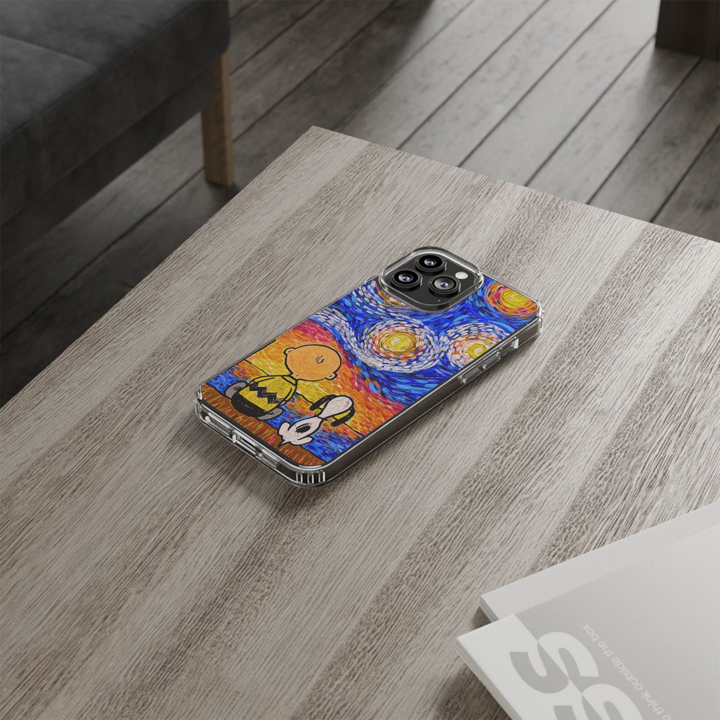 Phone Case: Starry Night at Lake Clear Cases