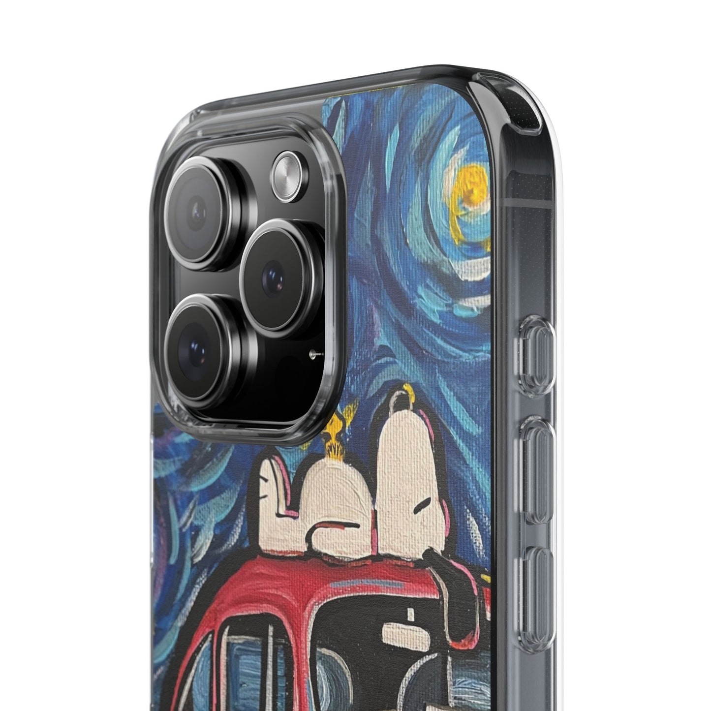 Phone Case: Starry Night with Bug Clear Cases
