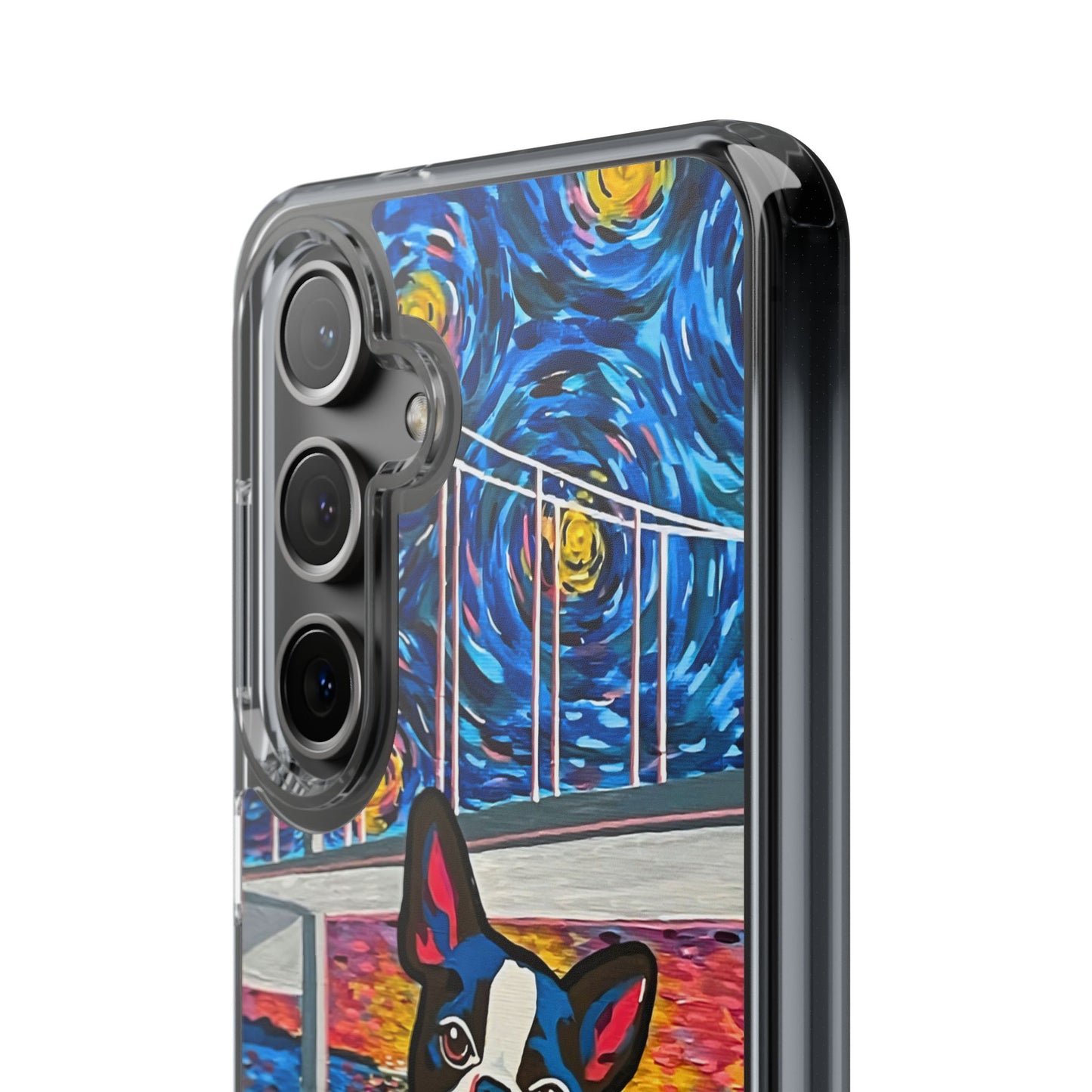 Phone Case: Boston Terrier Clear Cases