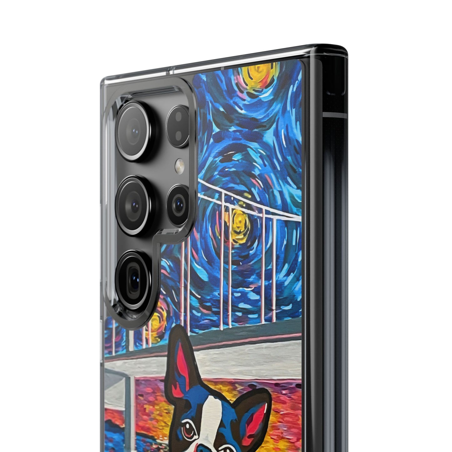 Phone Case: Boston Terrier Clear Cases