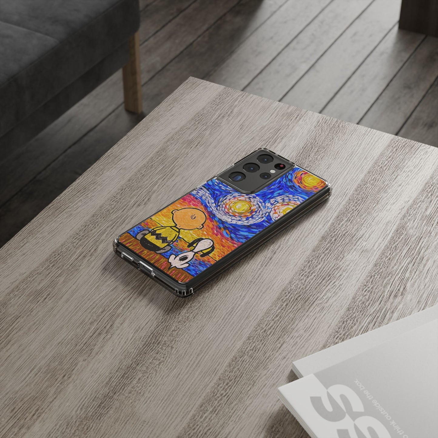 Phone Case: Starry Night at Lake Clear Cases
